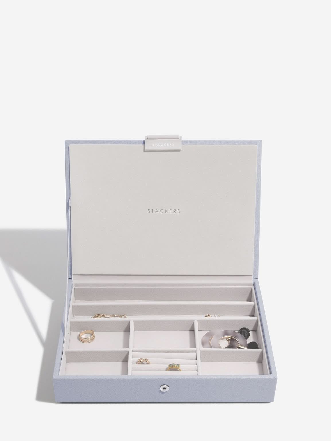 Stackers Deksel voor Klassieke Juwelendoos Lavendel - Mystackers