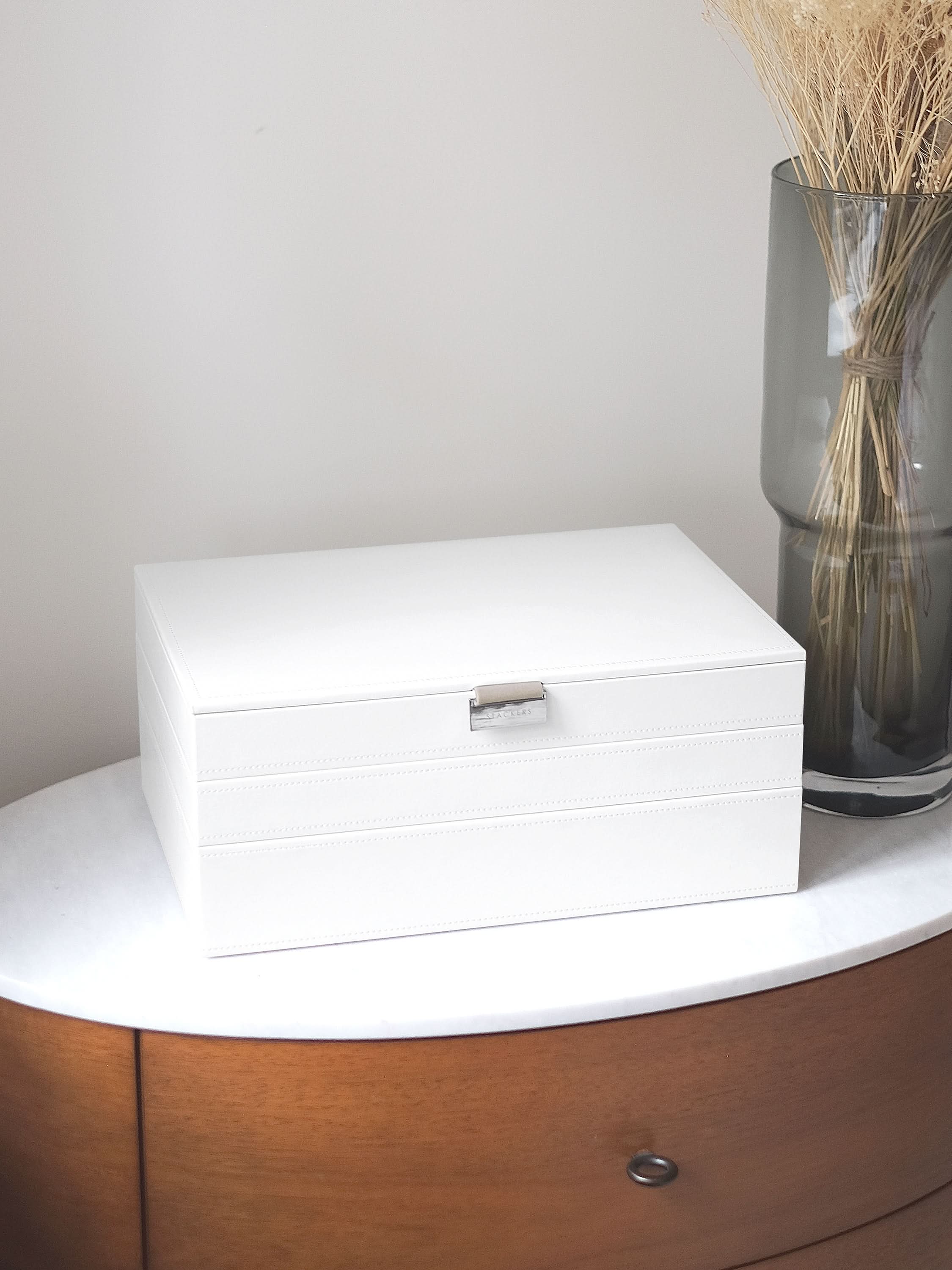 Stackers XL Juwelendoos set van 3 Wit - Mystackers