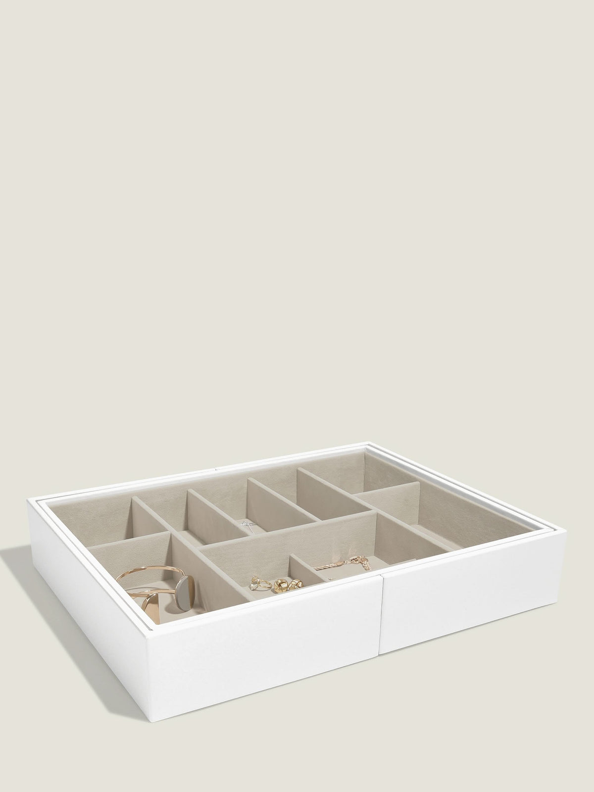 Stackers XL Sieradenslider Wit - Mystackers
