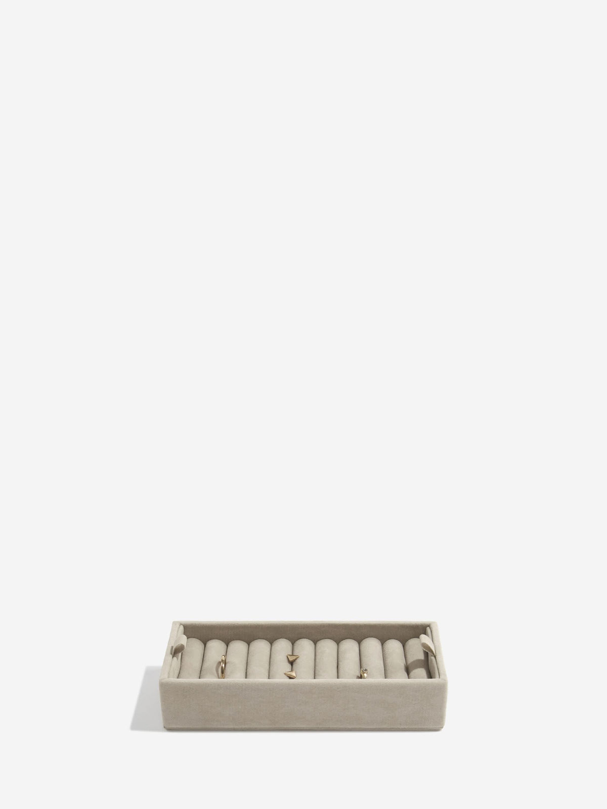 Stackers Ring Roll Zachtbruin & Wit - Mystackers