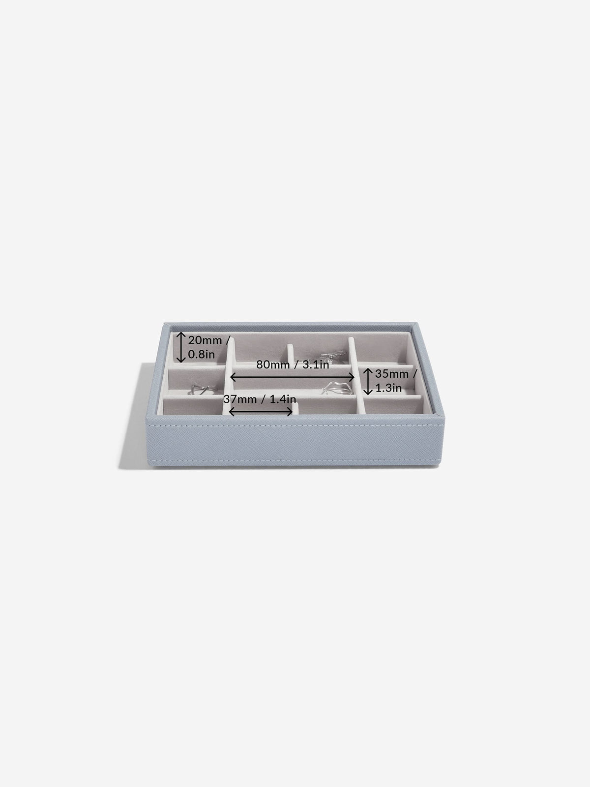 Stackers Mini Sieradenlaag Blauw - Mystackers