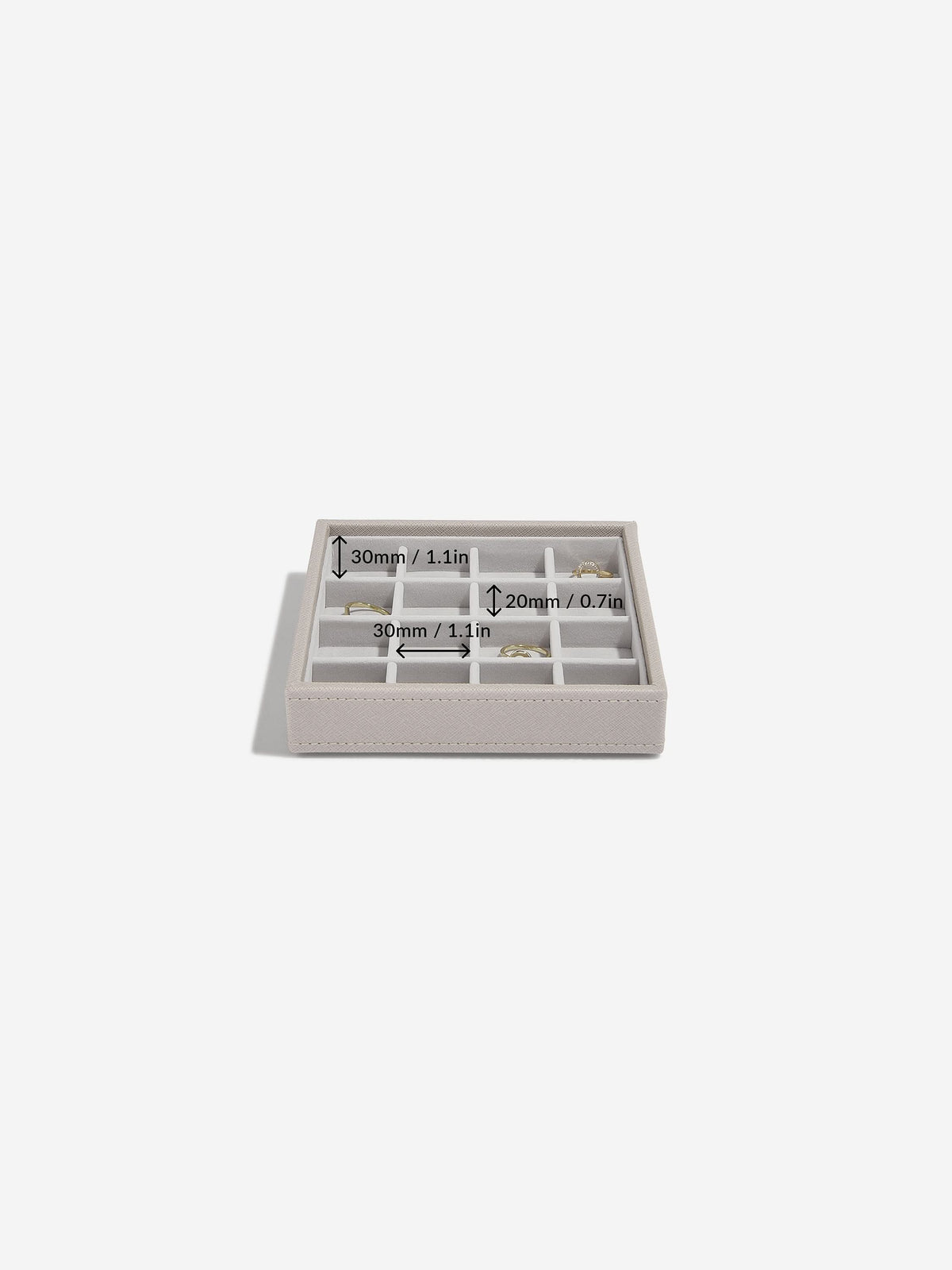 Stackers Bedelsieradenlaag Taupe - Mystackers