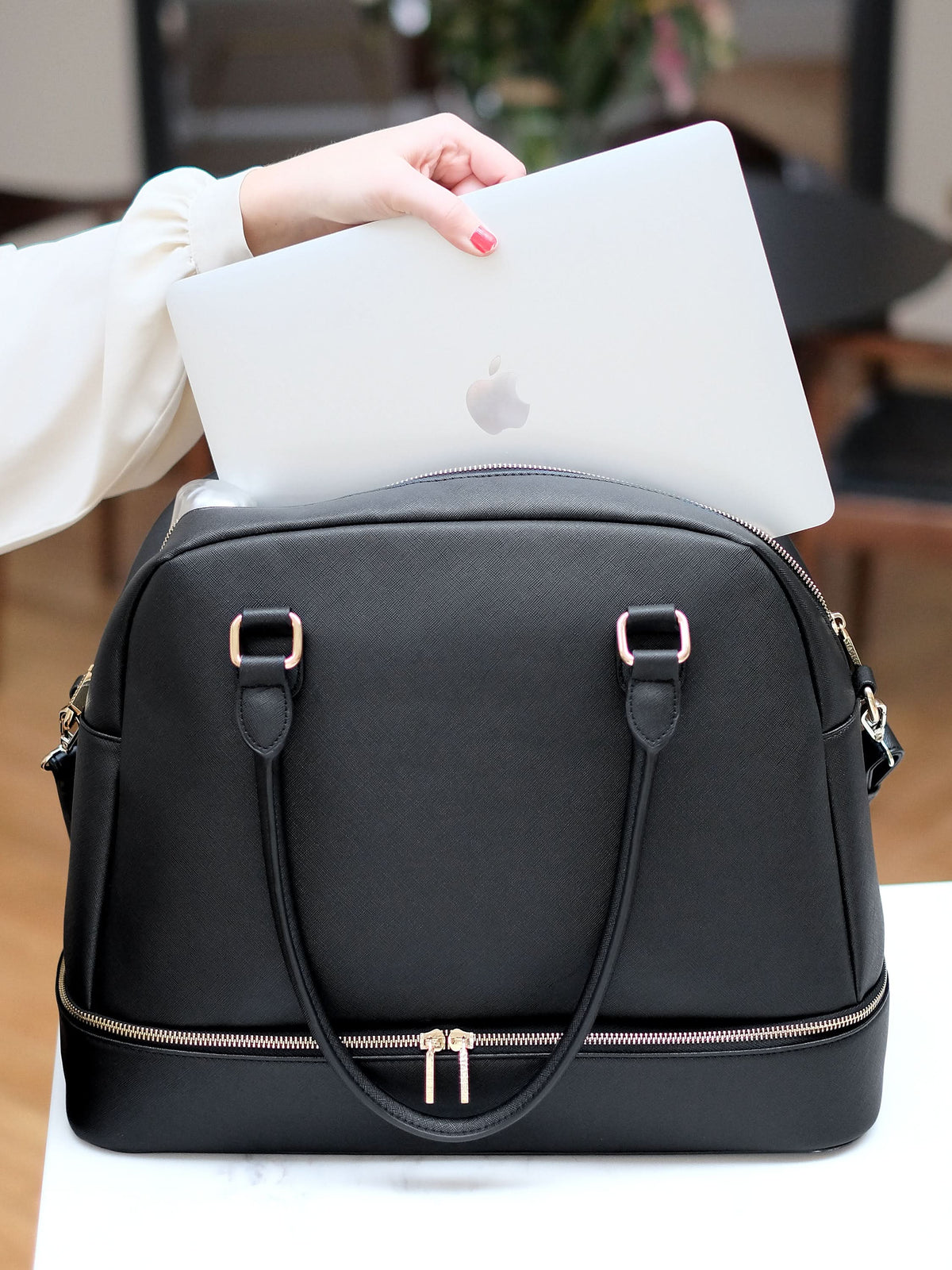 Stackers Handtas Zwart - Mystackers