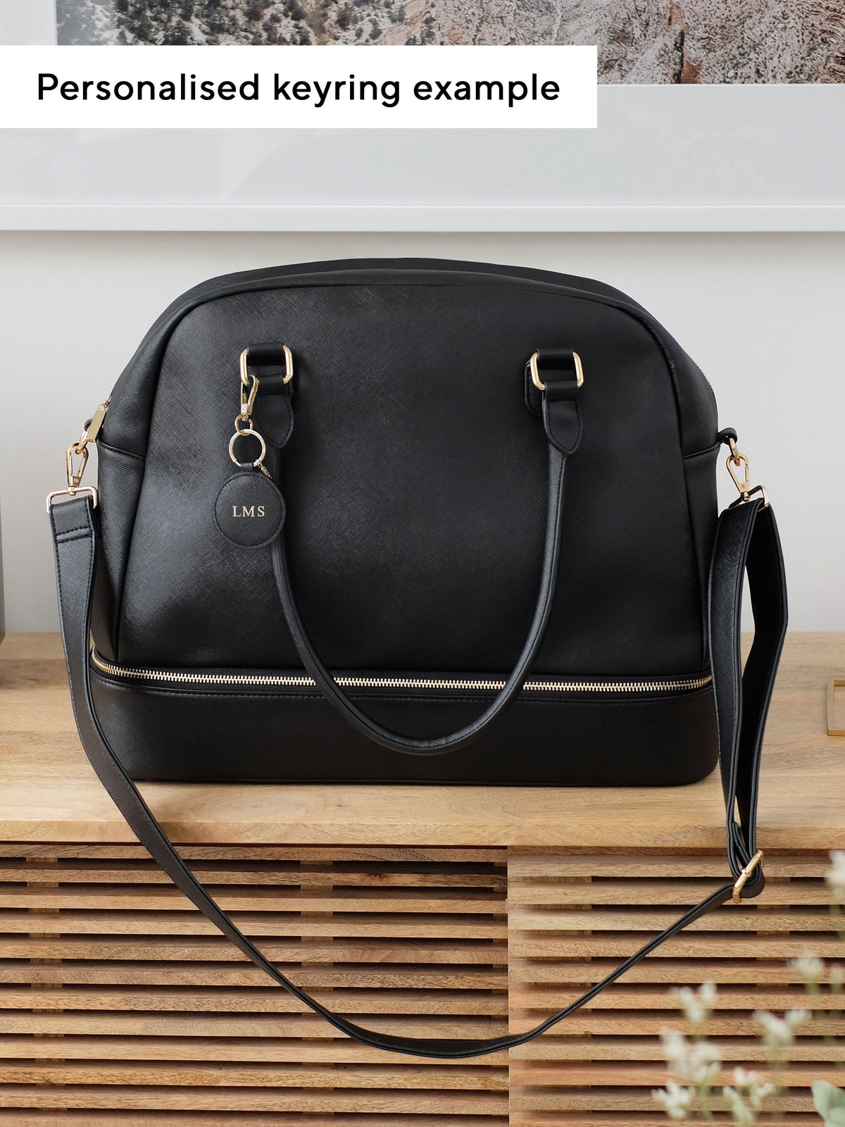 Stackers Handtas Zwart - Mystackers