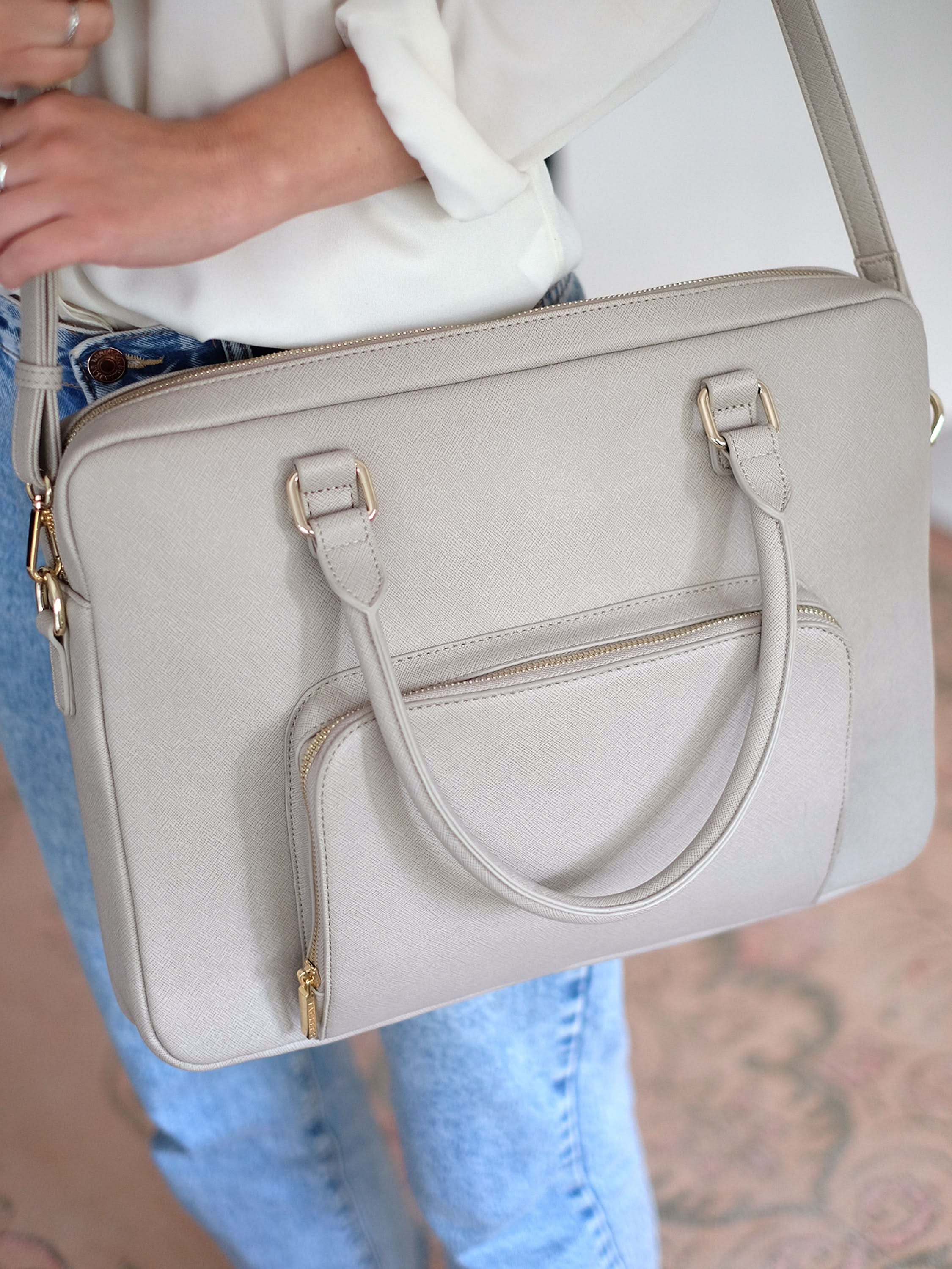 Stackers Laptoptas Taupe - Mystackers