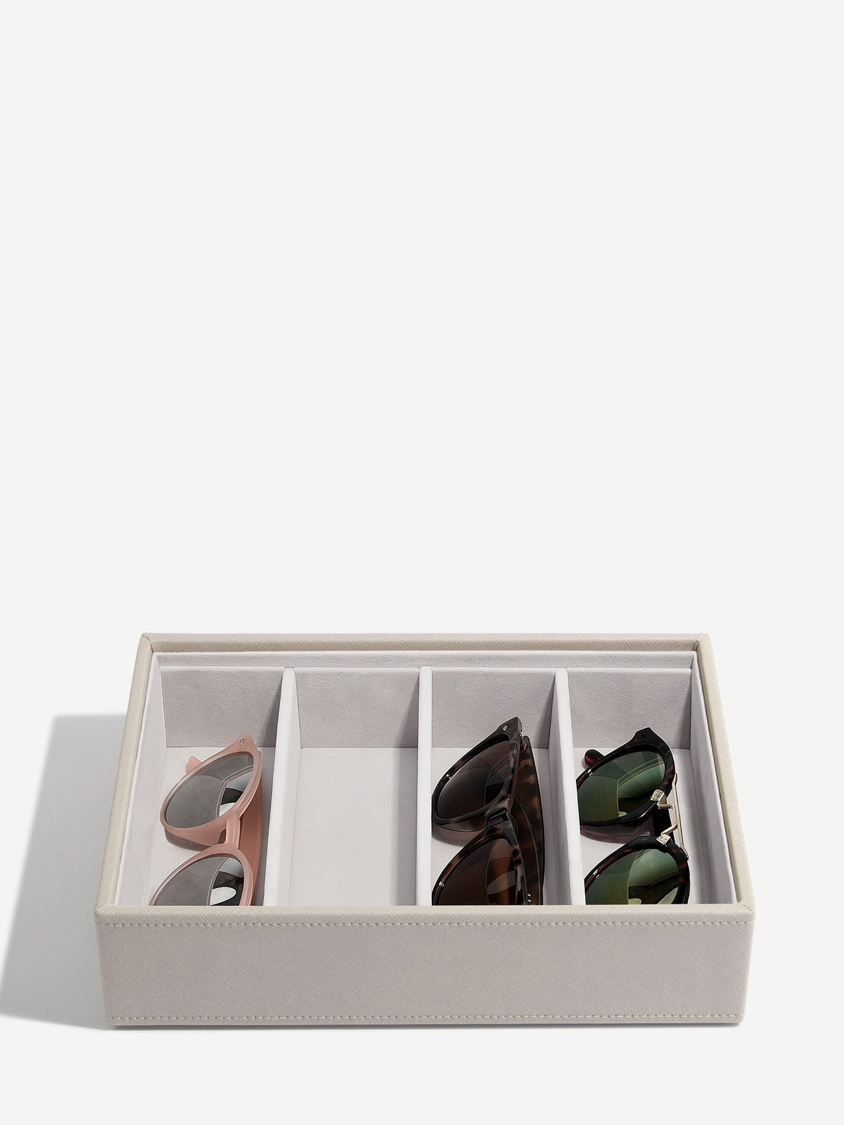 Stackers Bril & Accessoires-laag voor Klassieke Juwelendoos Taupe - Mystackers