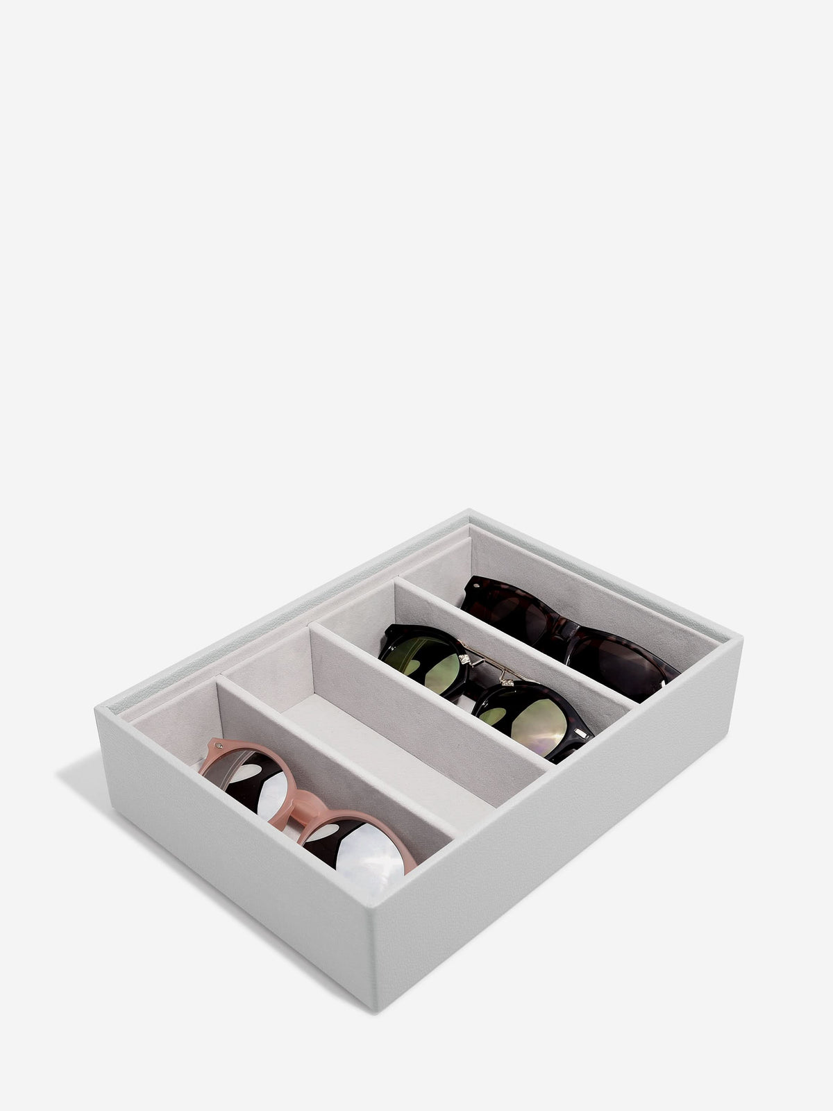 Stackers Bril & Accessoires-laag voor Klassieke Juwelendoos Grijs - Mystackers