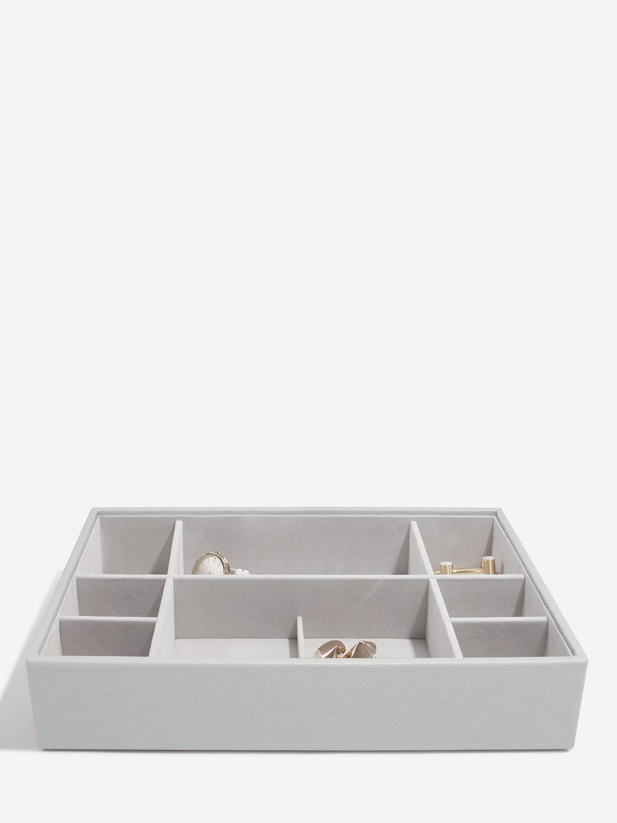 Stackers XL Juwelendoos set van 3 Grijs - Mystackers