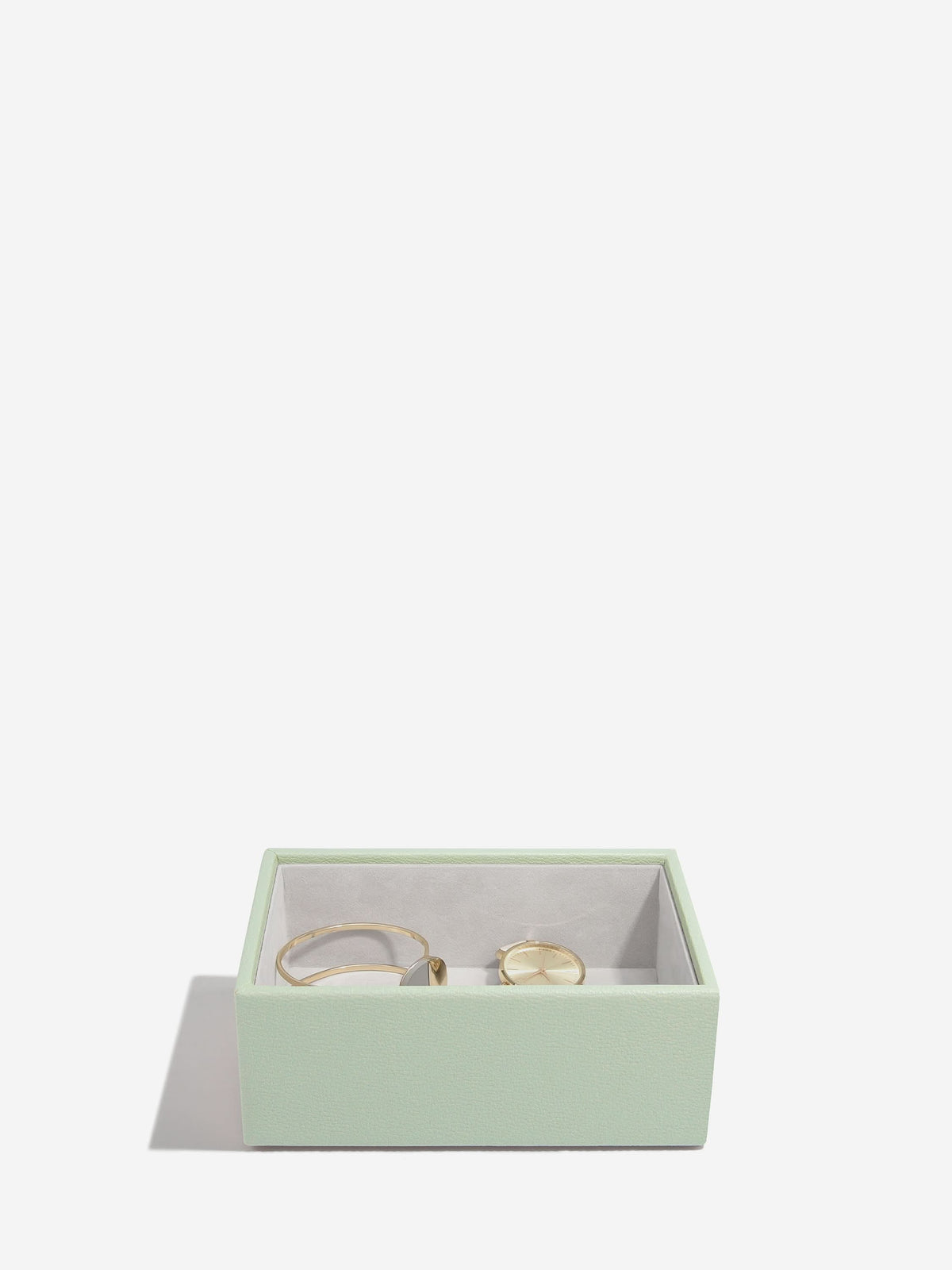 Stackers Mini Juwelendoos Set van 2 Saliegroen - Mystackers