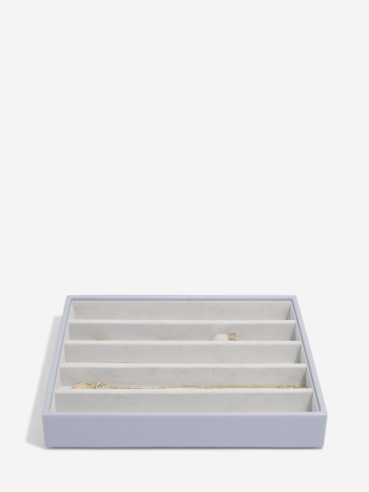 Stackers Halskettingenlaag voor Klassieke Juwelendoos Lavendel - Mystackers