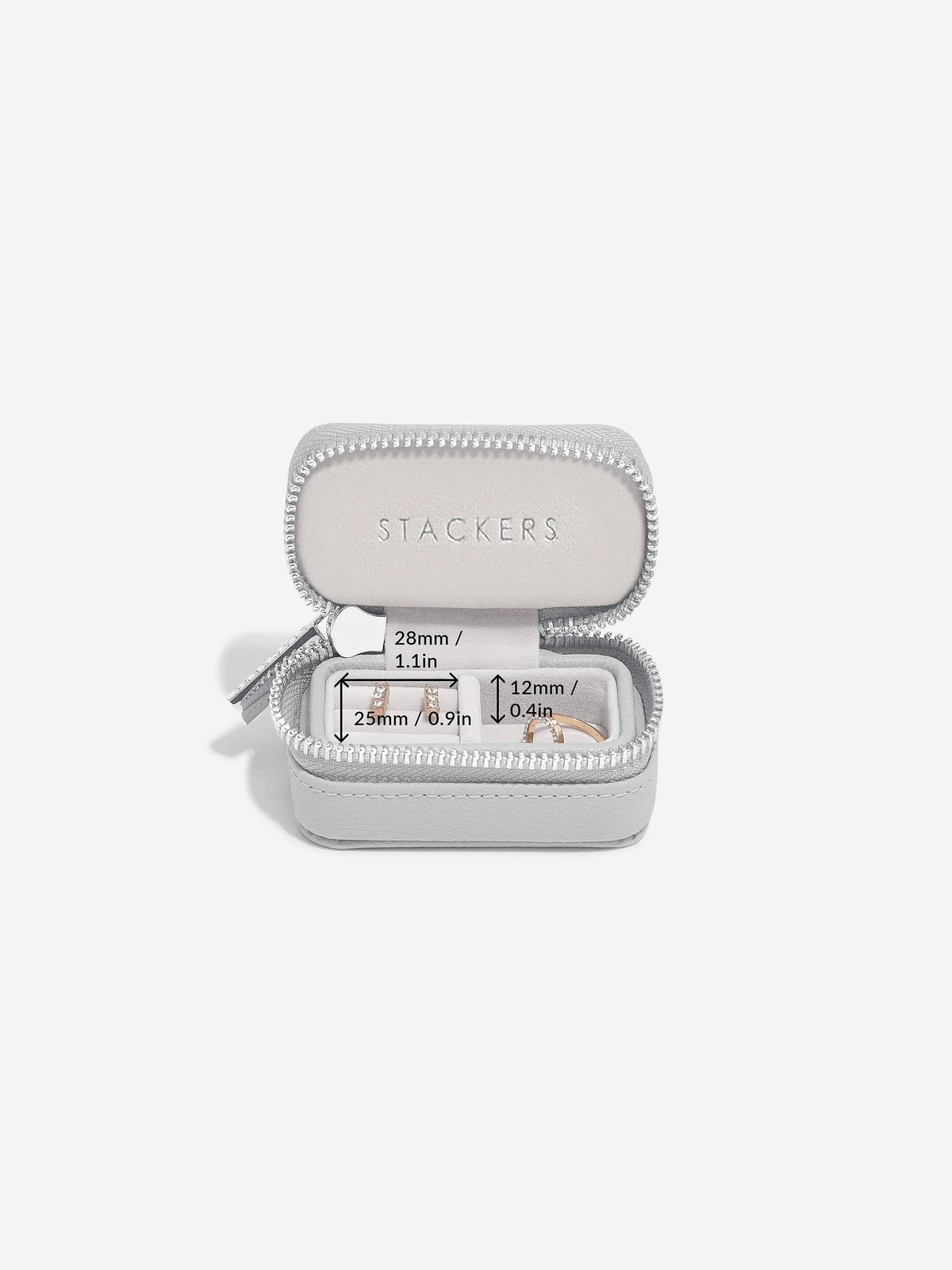 Stackers Petite Juwelendoosje Grijs - Mystackers