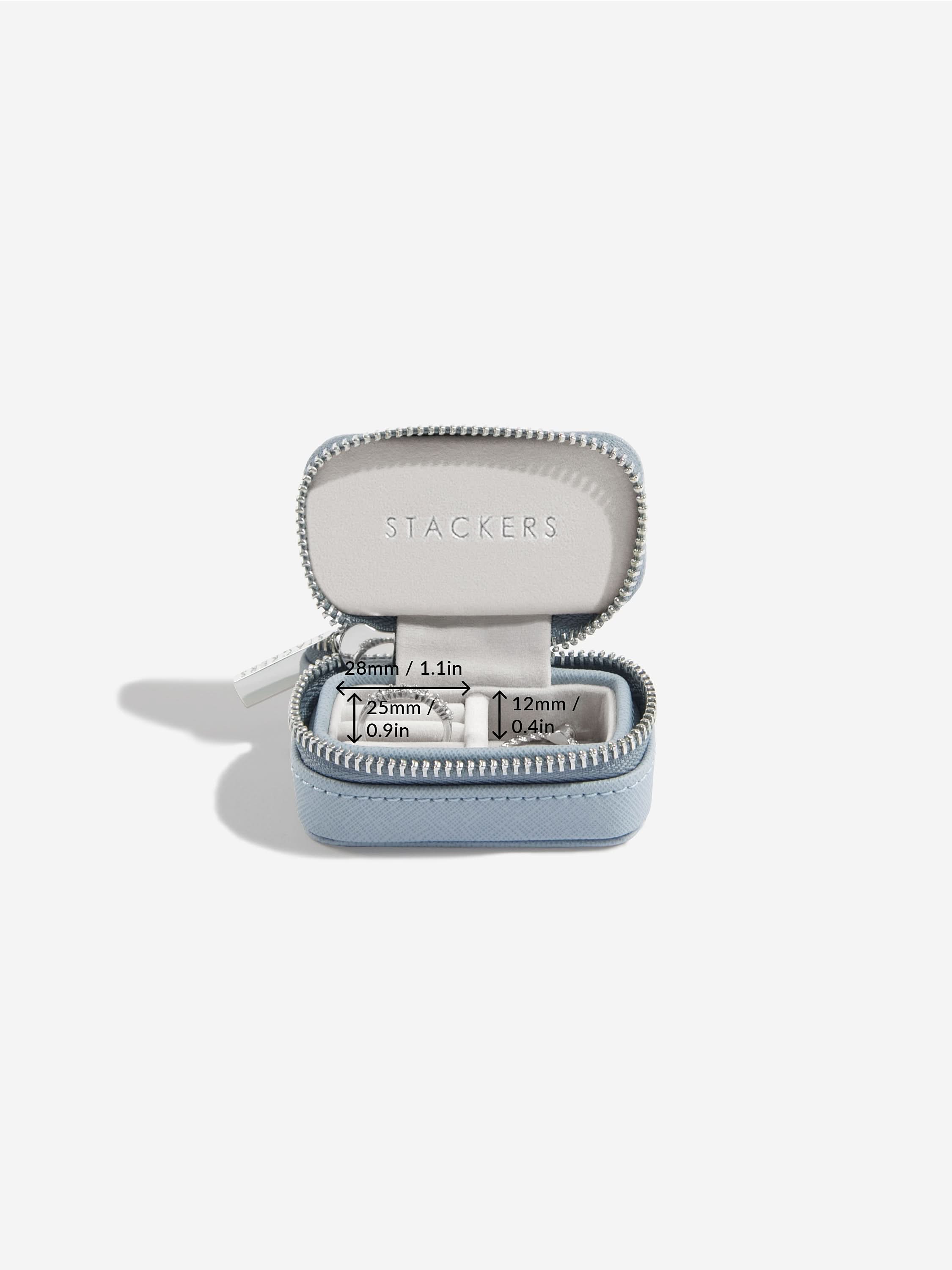 Stackers Petite Juwelendoosje Blauw - Mystackers