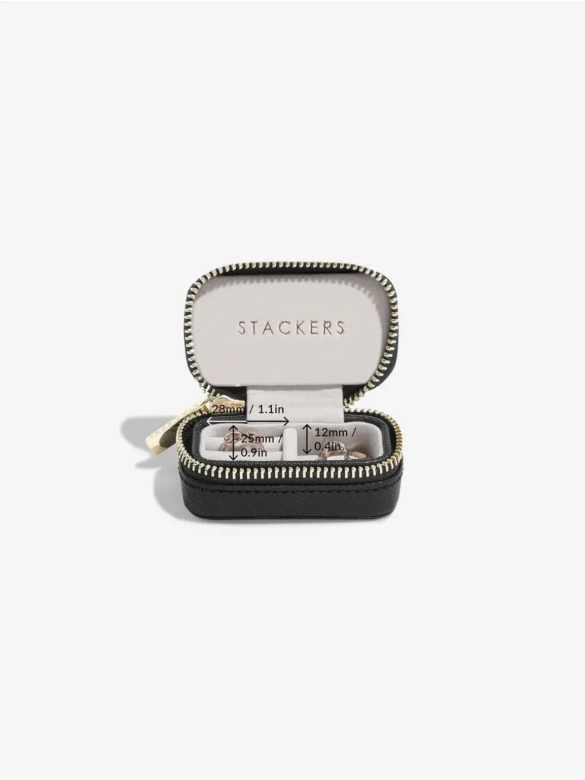 Stackers Petite Juwelendoosje Zwart - Mystackers