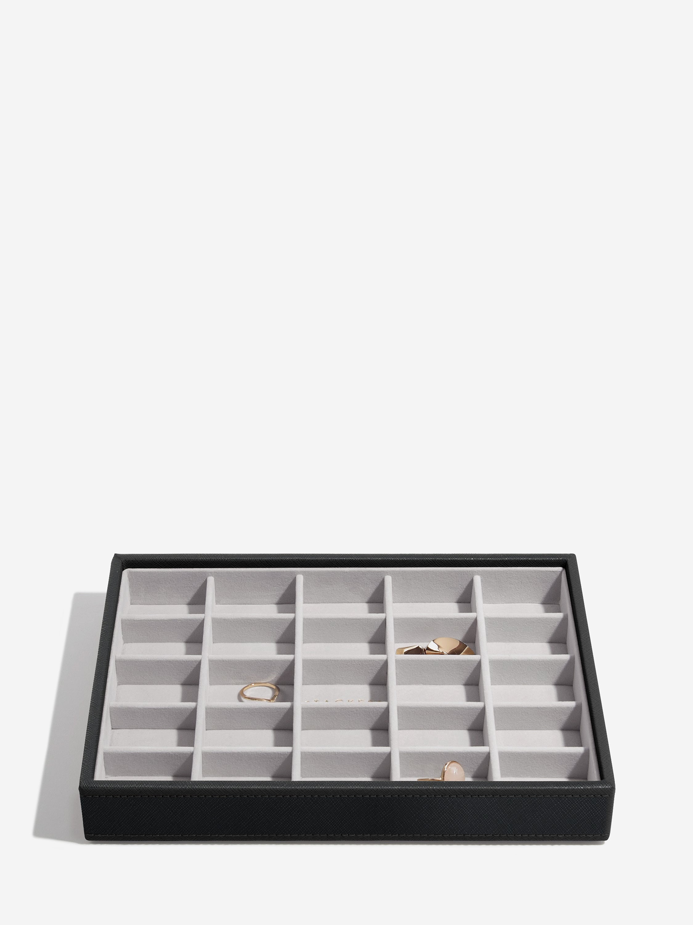 Stackers Klassieke Juwelendoos Set van 5 Zwart - Mystackers