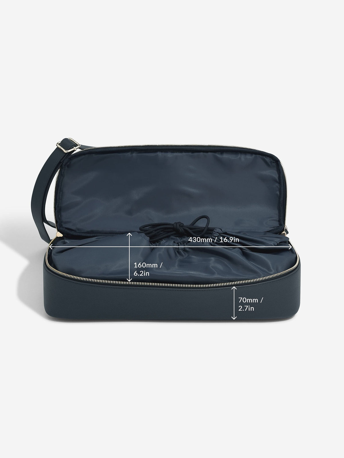 Stackers Handtas Marineblauw - Mystackers