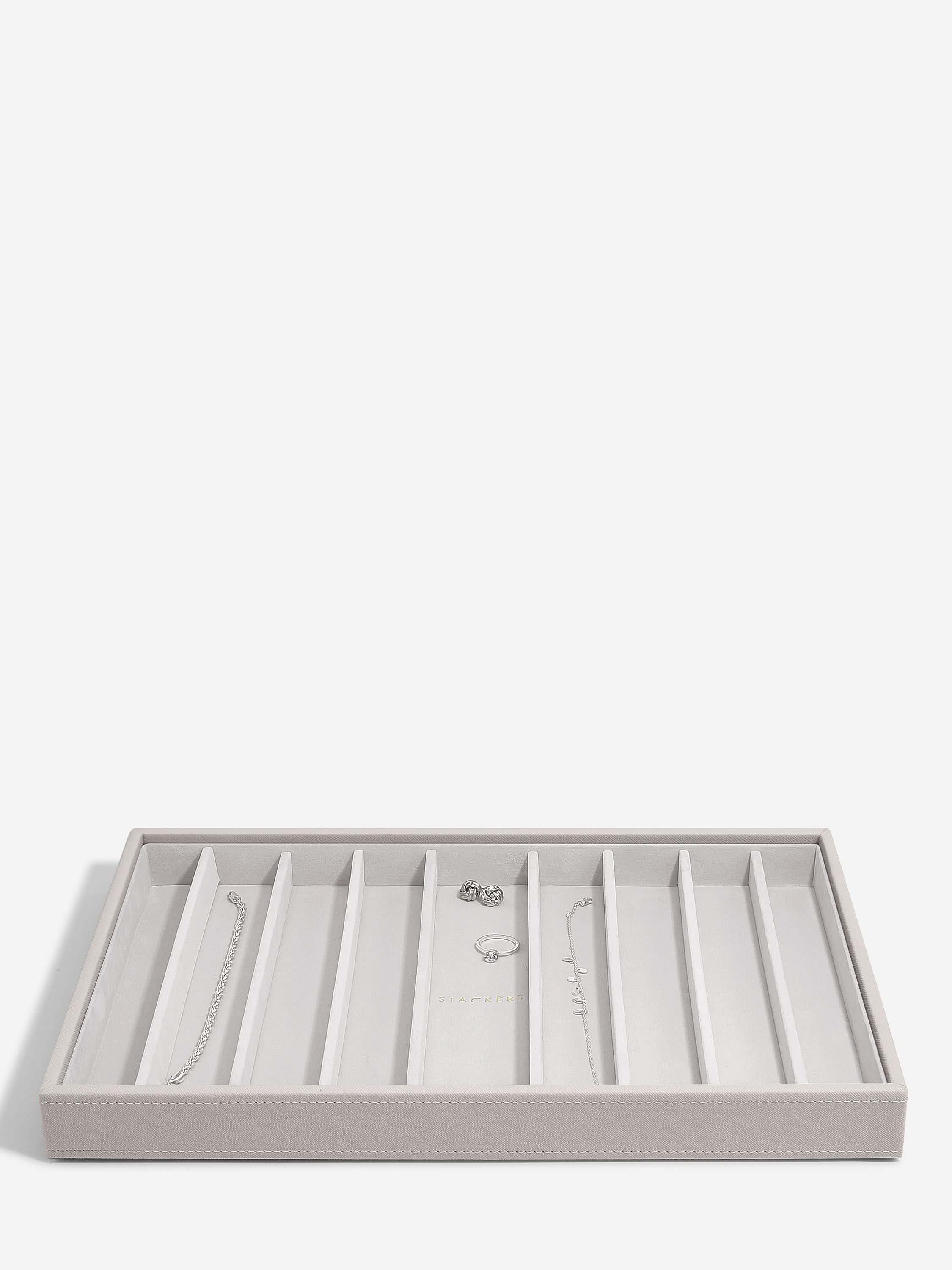 Stackers XL Halskettingenlaag Taupe - Mystackers