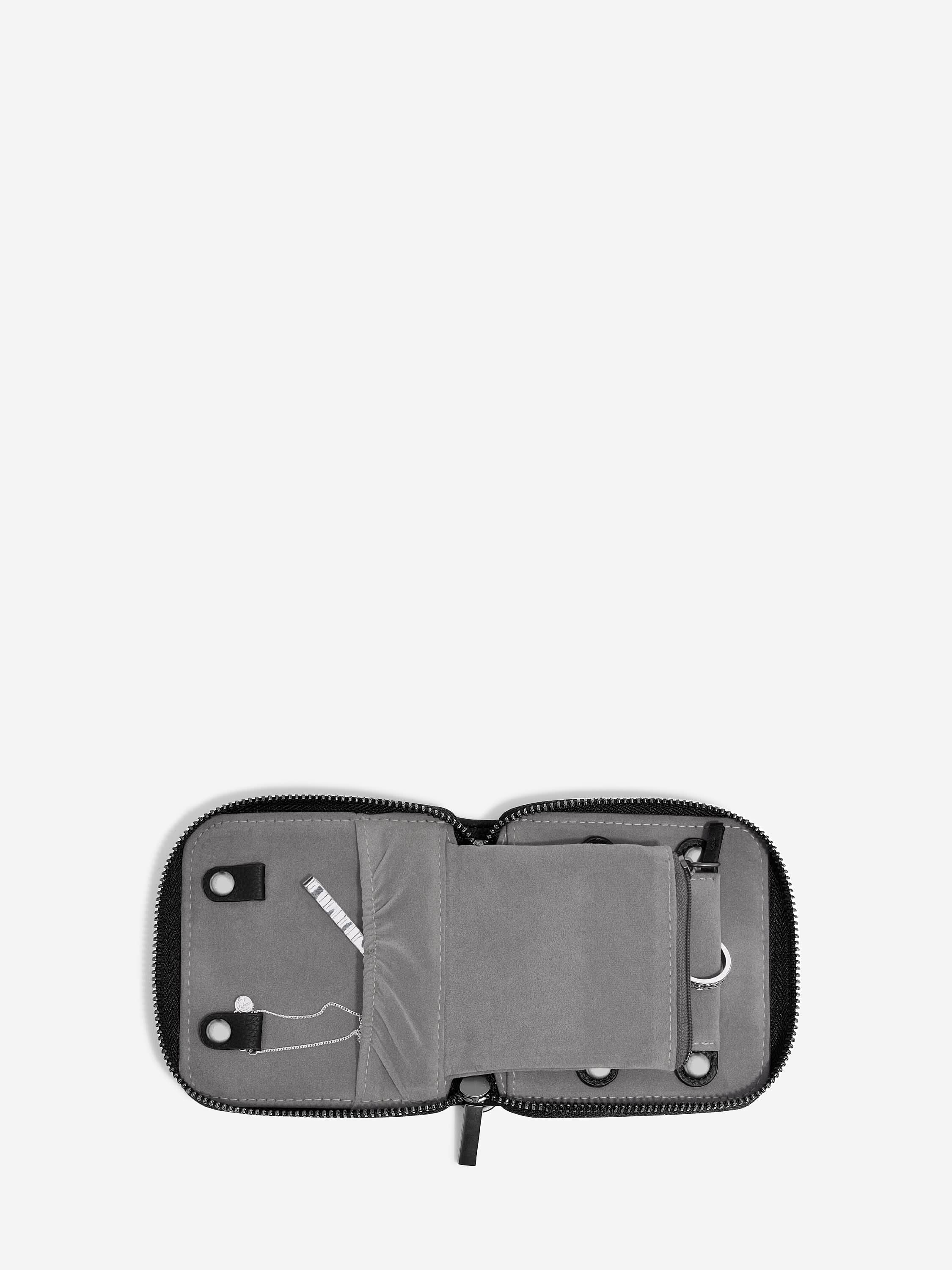 Stackers Compact Jewellery Roll Zwart - Mystackers