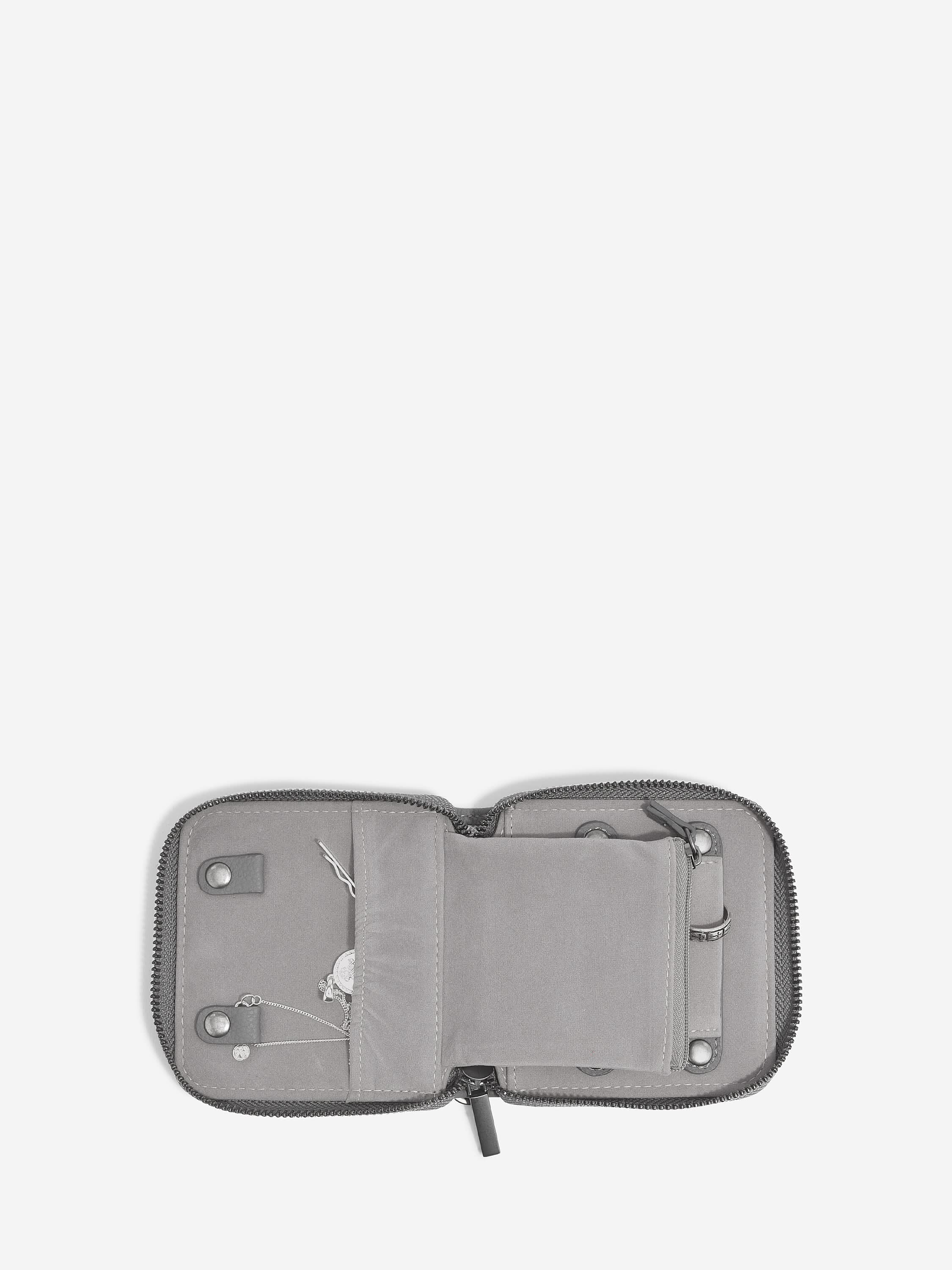 Stackers Compact Jewellery Roll Donkergrijs - Mystackers
