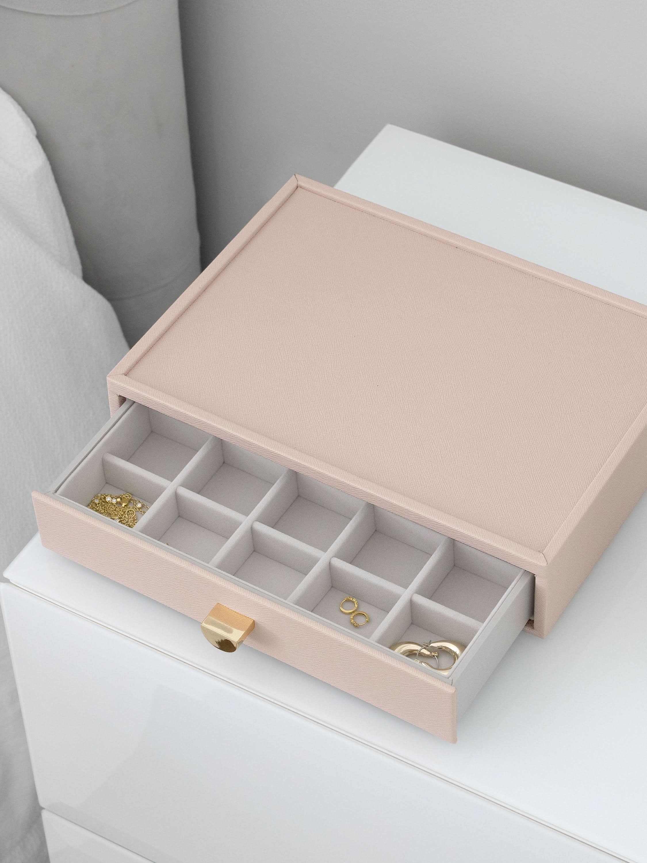 Stackers kleine Sieradenlade voor Klassieke Display Juwelendoos Roze - Mystackers
