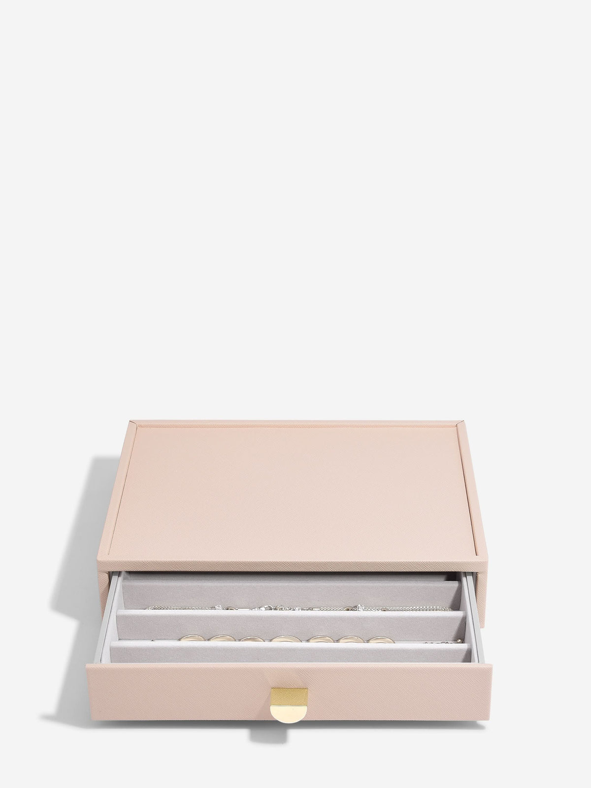 Stackers Halskettingenlade voor Klassieke Display Juwelendoos Roze - Mystackers