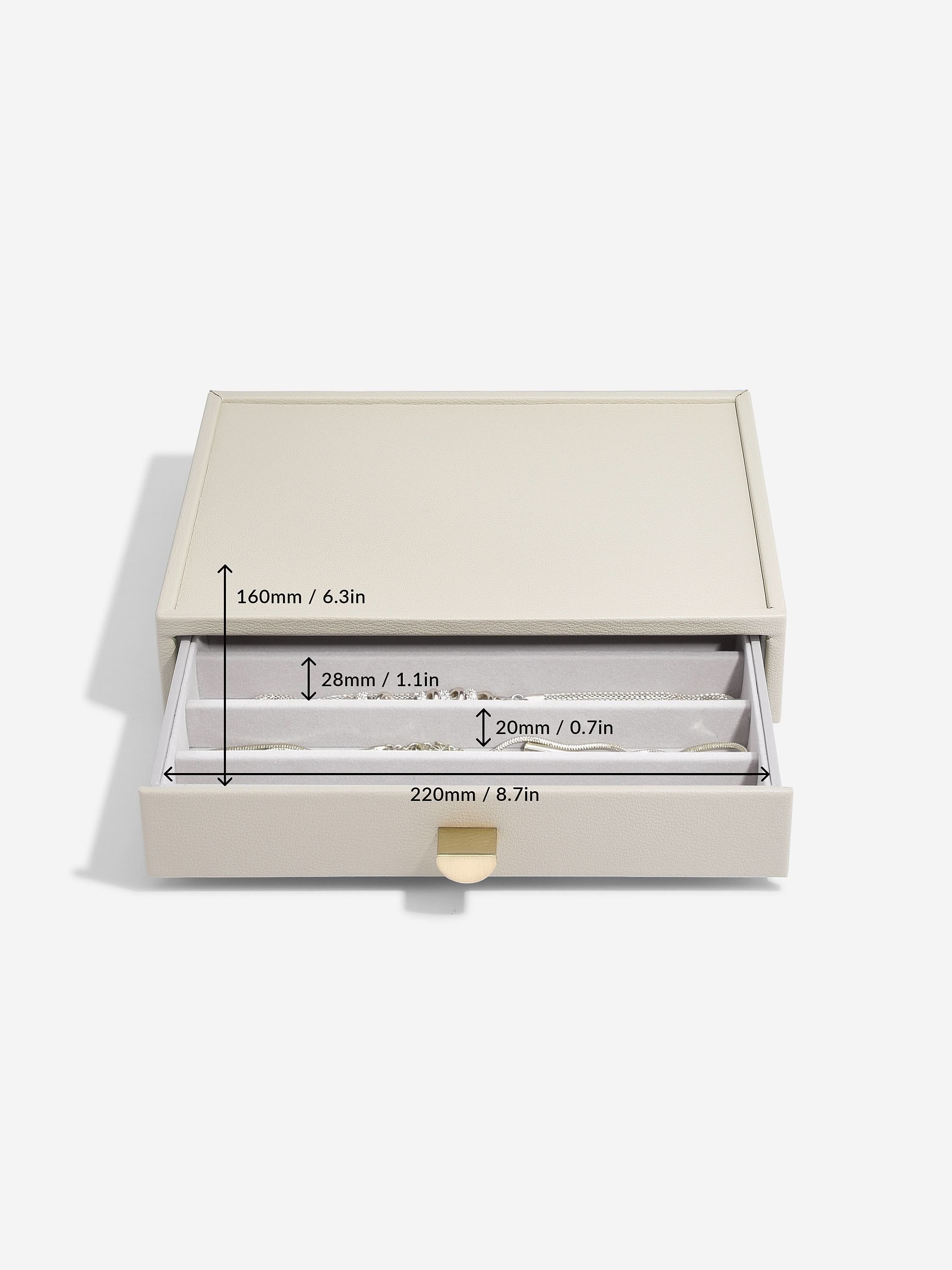 Stackers Halskettingenlade voor Klassieke Display Juwelendoos Havermout - Mystackers