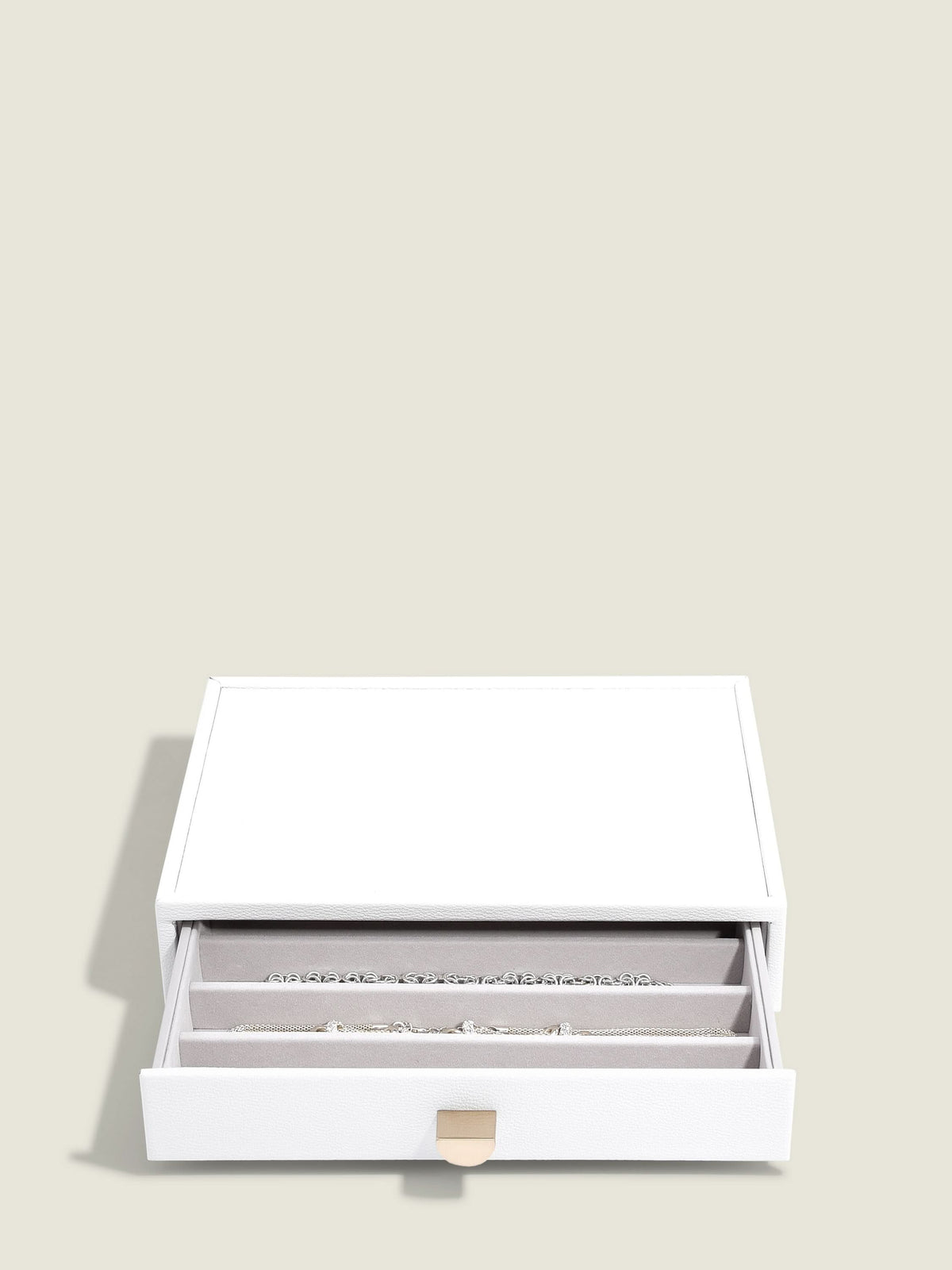 Stackers Halskettingenlade voor Klassieke Display Juwelendoos Wit - Mystackers