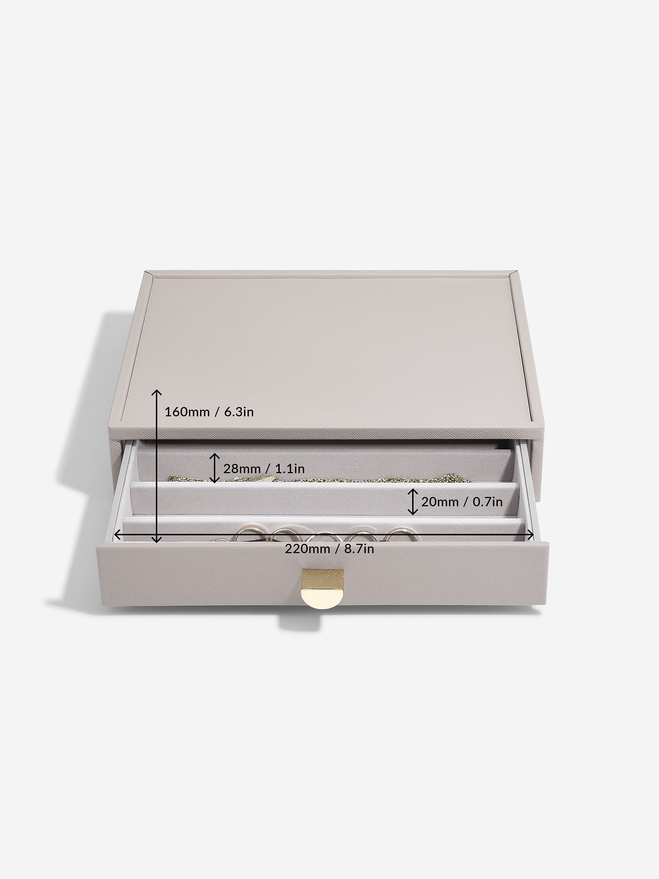 Stackers Klassieke Display Juwelendoos Set van 4 Taupe - Mystackers