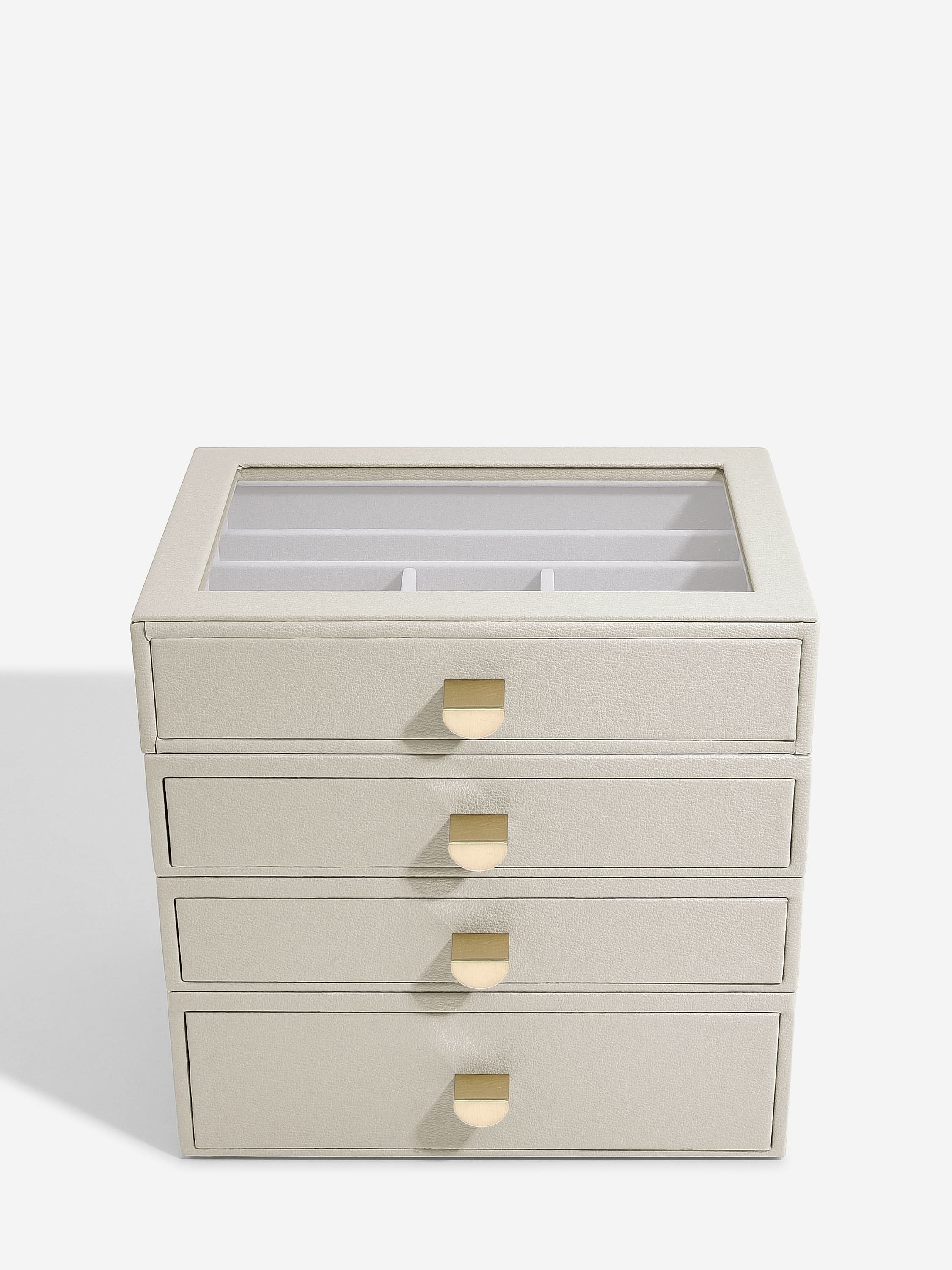 Stackers Klassieke Display Juwelendoos Set van 4 Havermout - Mystackers