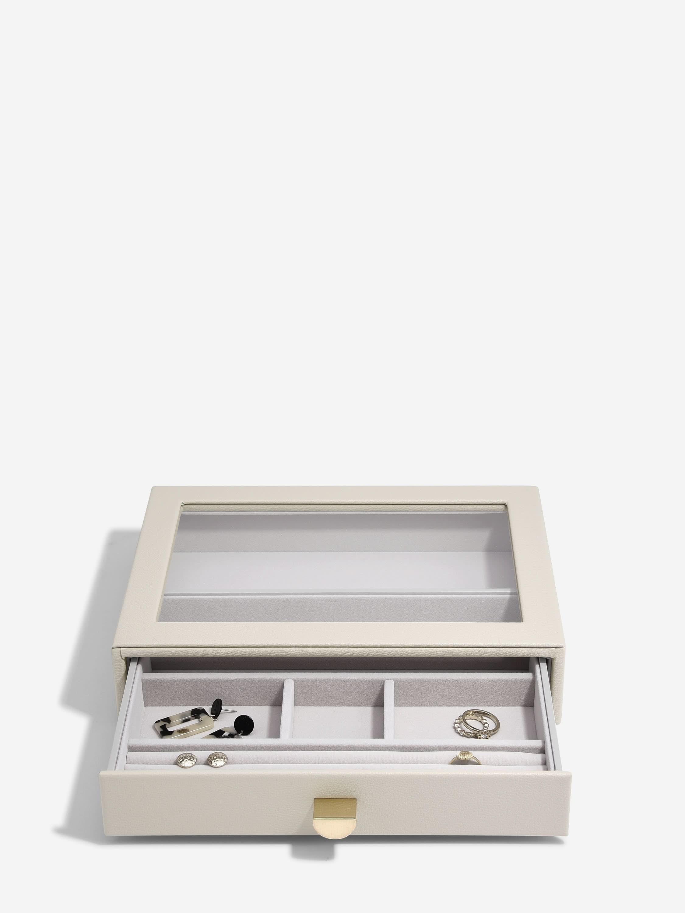 Stackers Klassieke Display Juwelendoos Set van 2 Havermout - Mystackers