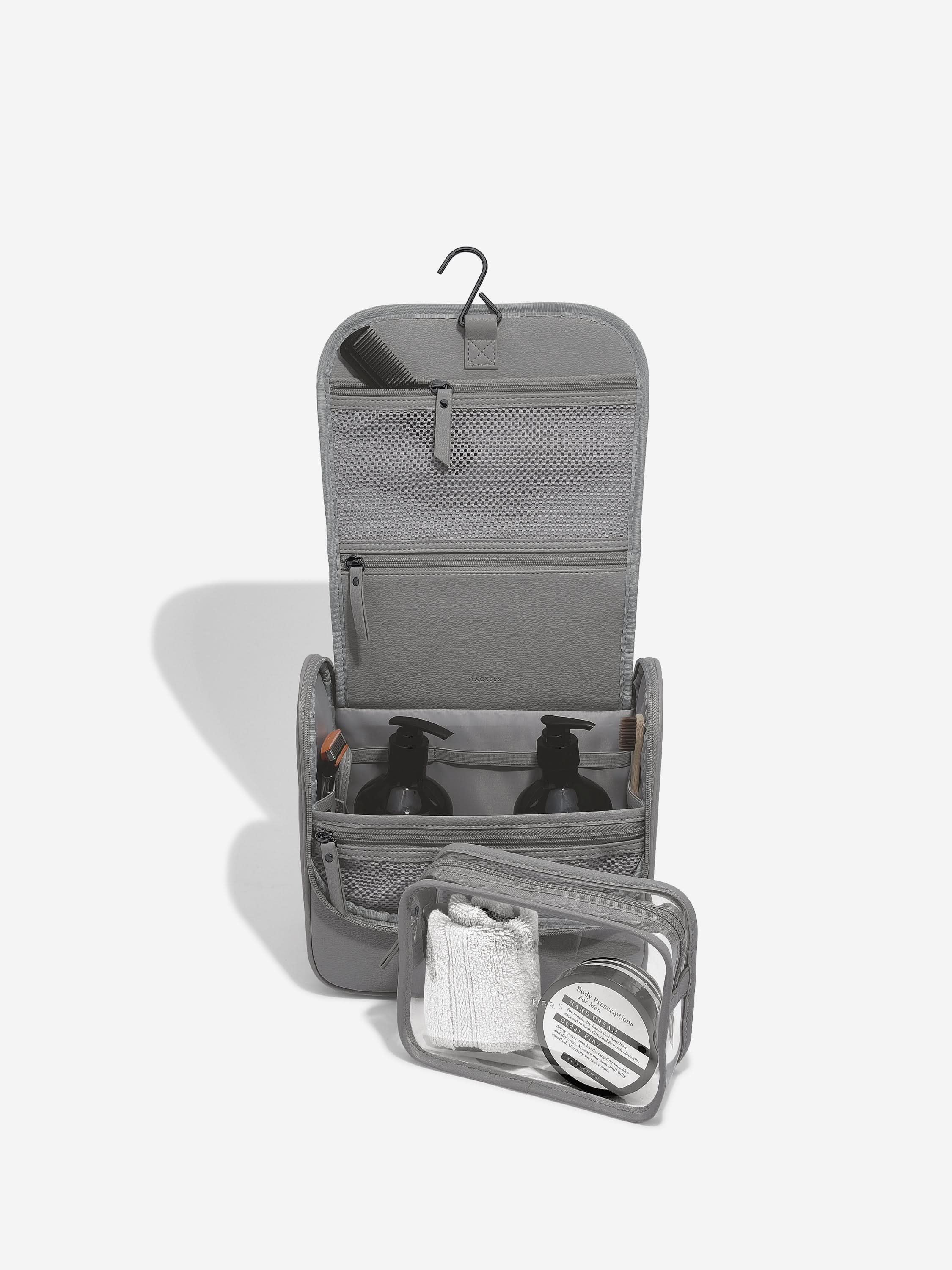 Stackers hangende Toilettas Donkergrijs - Mystackers