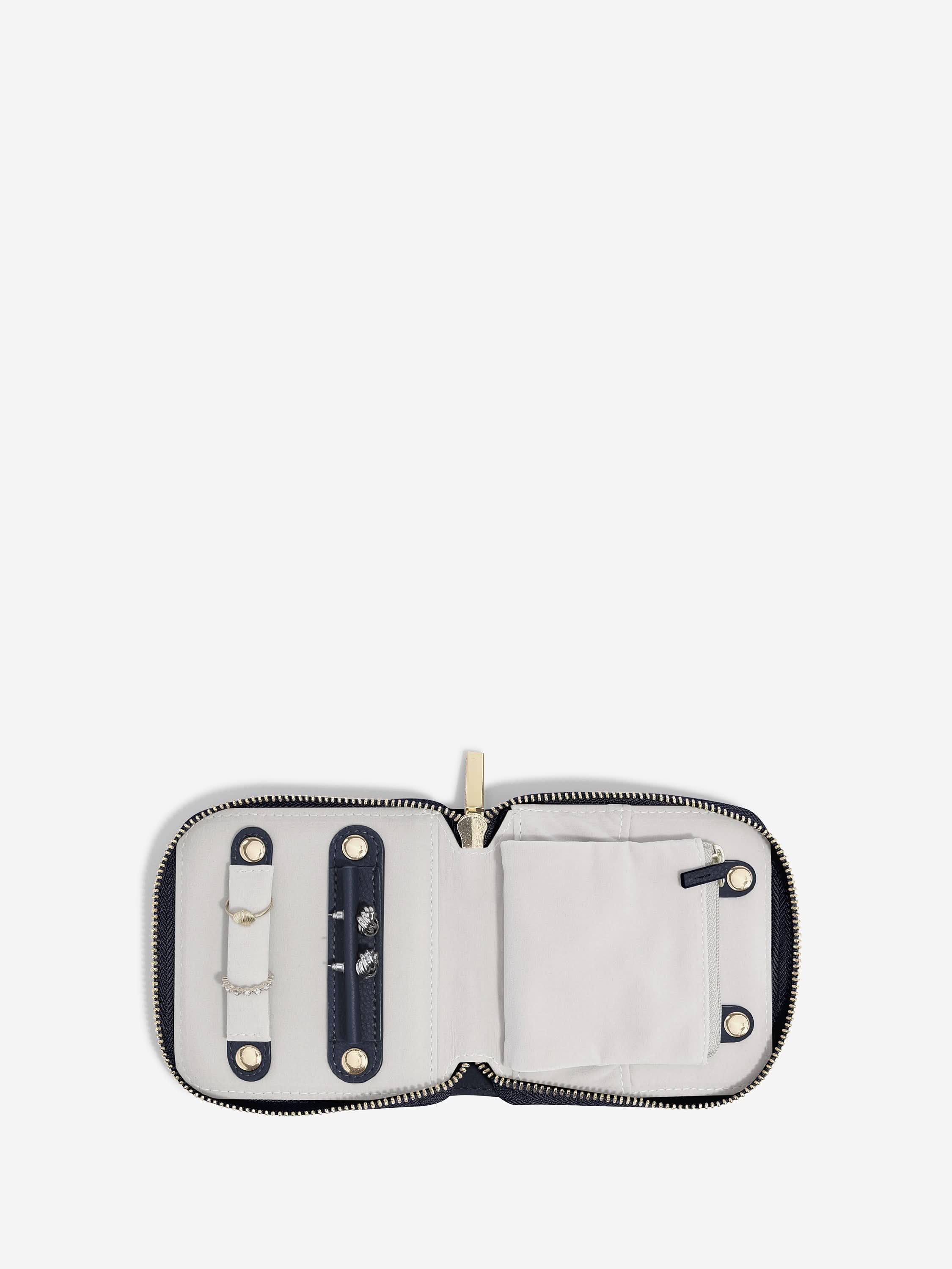 Stackers Compact Jewellery Roll Marineblauw - Mystackers