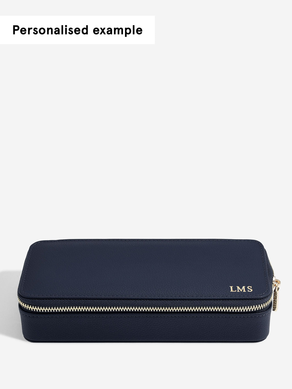 Stackers Large + Petite Travel Box Marineblauw - Mystackers