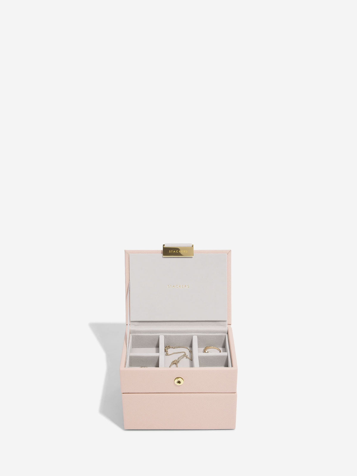 Stackers Micro Juwelendoos Set van 2 Roze - Mystackers