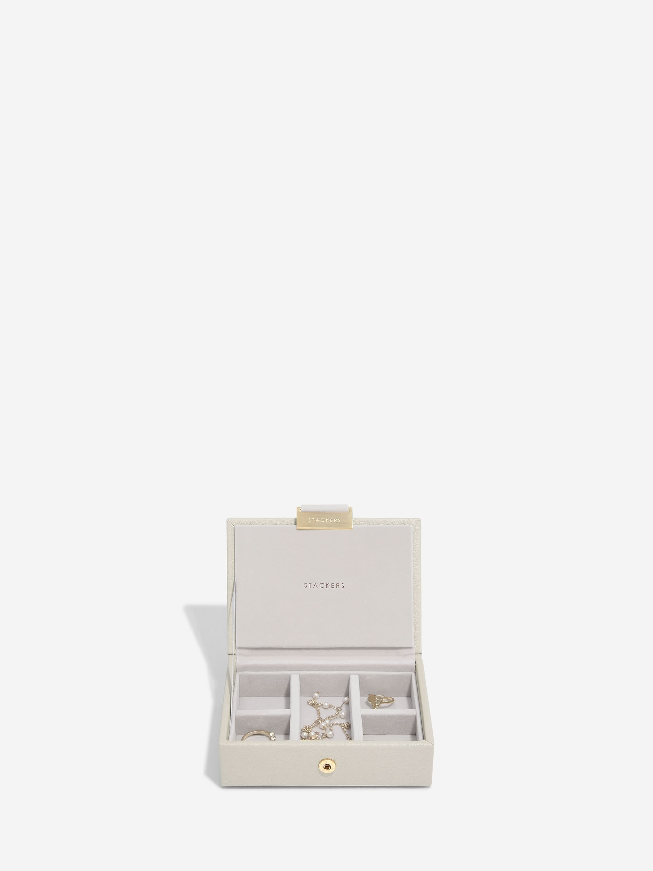 Stackers Micro Juwelendoos Set van 2 Havermout - Mystackers