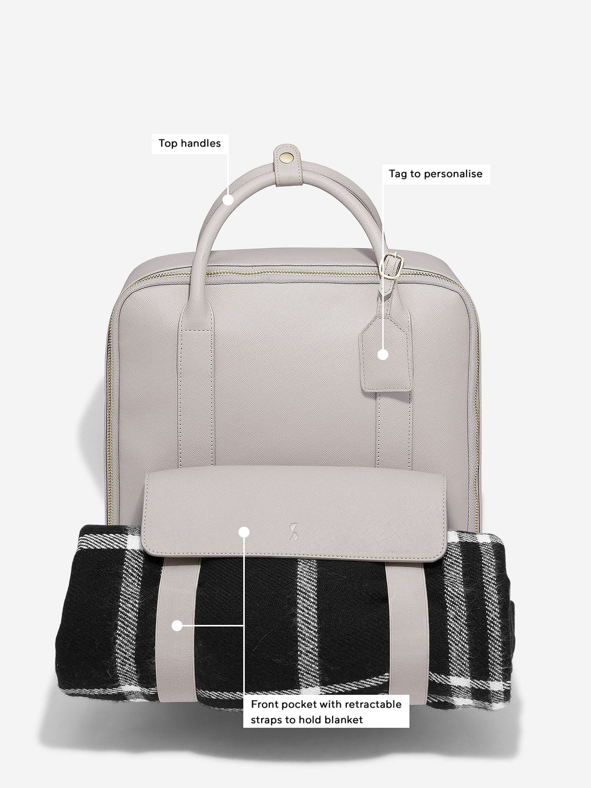 Stackers Picknicktas Taupe - Mystackers
