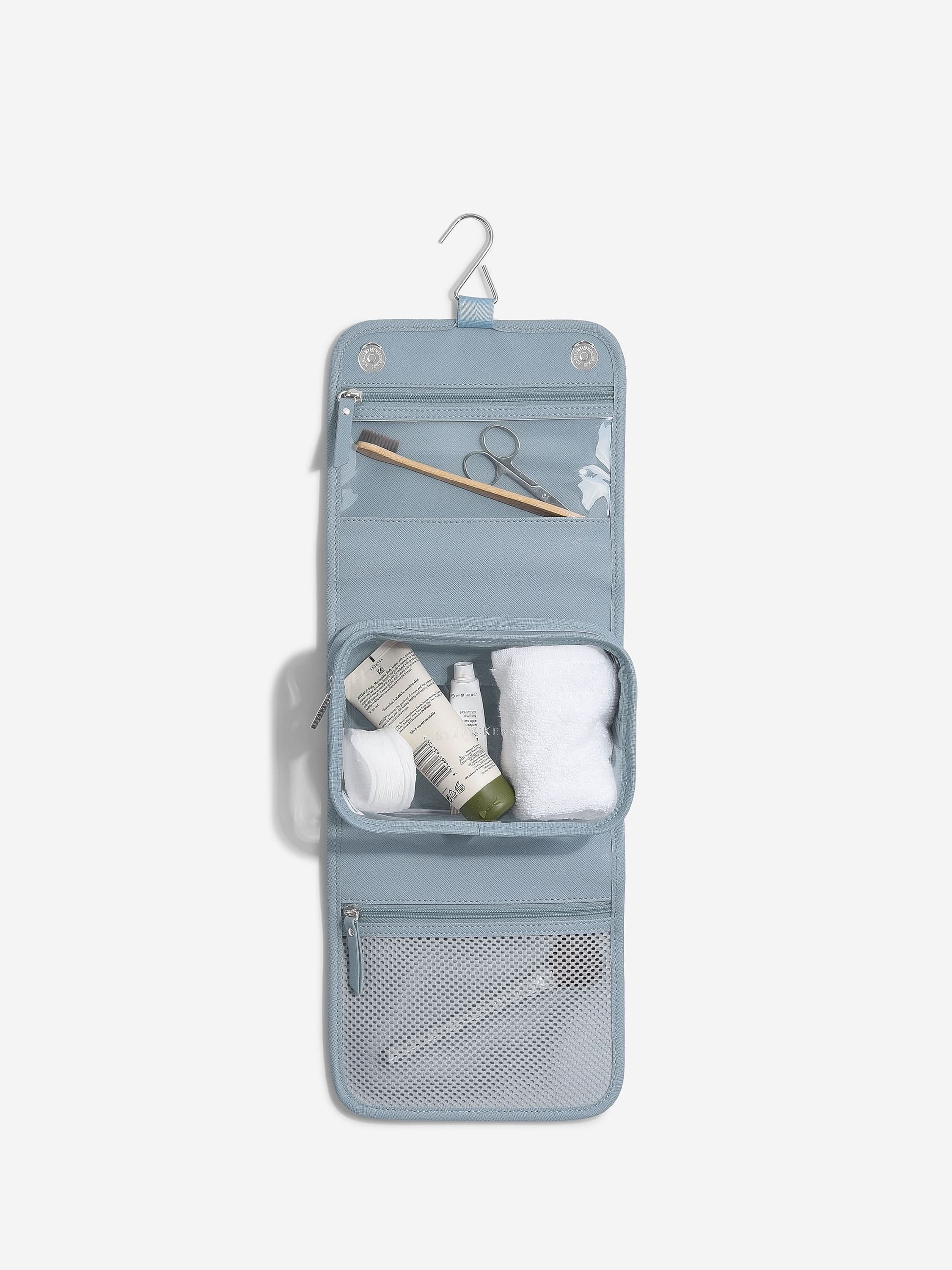 Stackers kleine hangende Toilettas Blauw - Mystackers