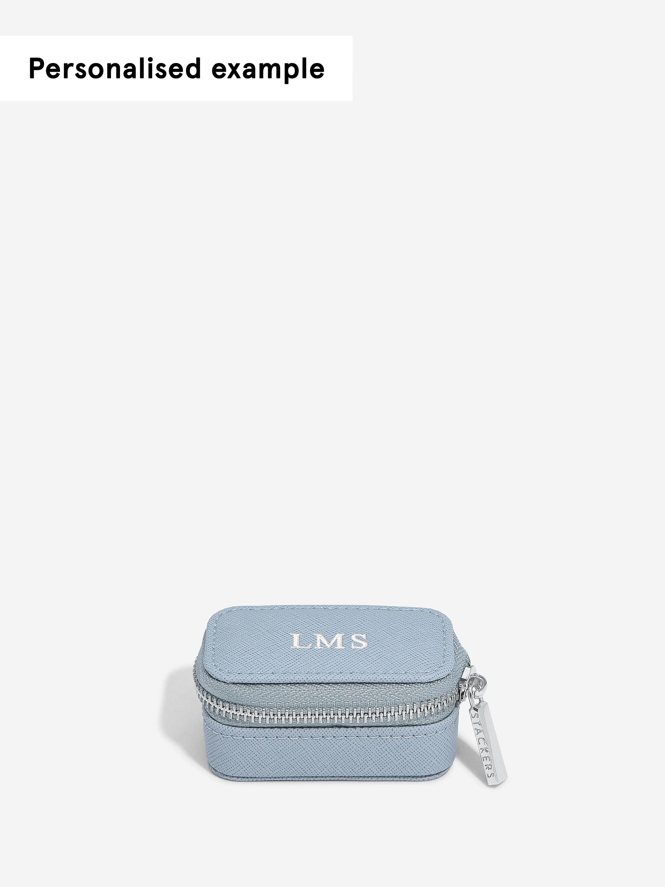 Stackers Petite Ringdoosje Blauw - Mystackers