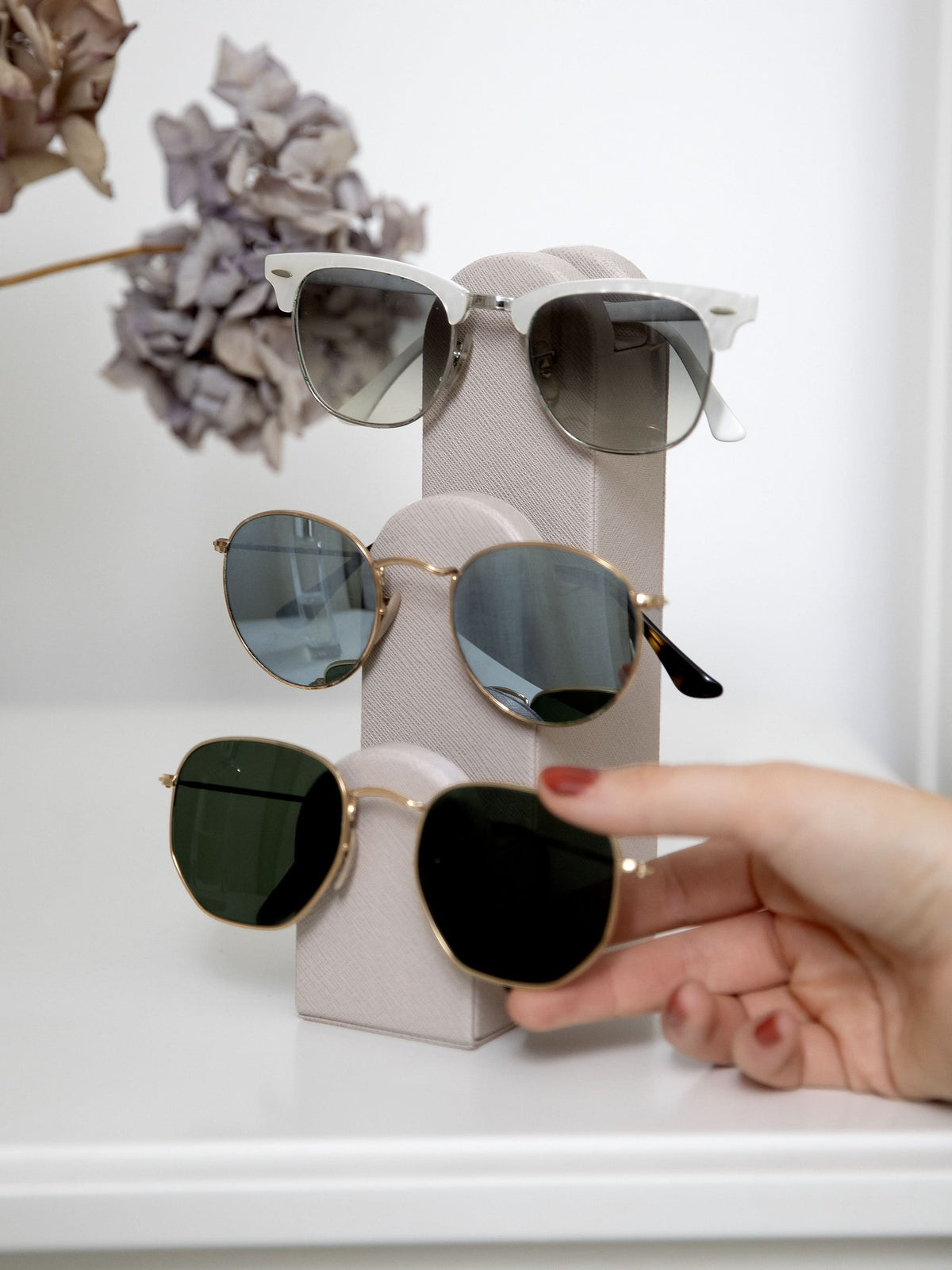 Stackers Brillenhouder Taupe - Mystackers
