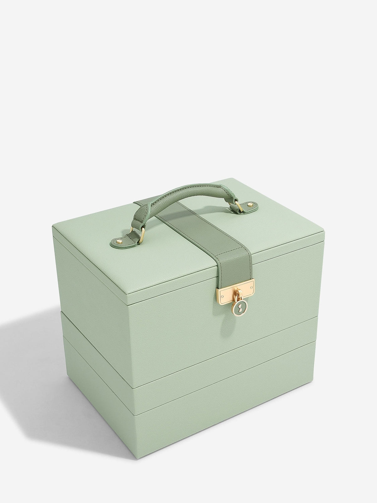 Stackers Luxe Klassieke Juwelendoos Saliegroen - Mystackers