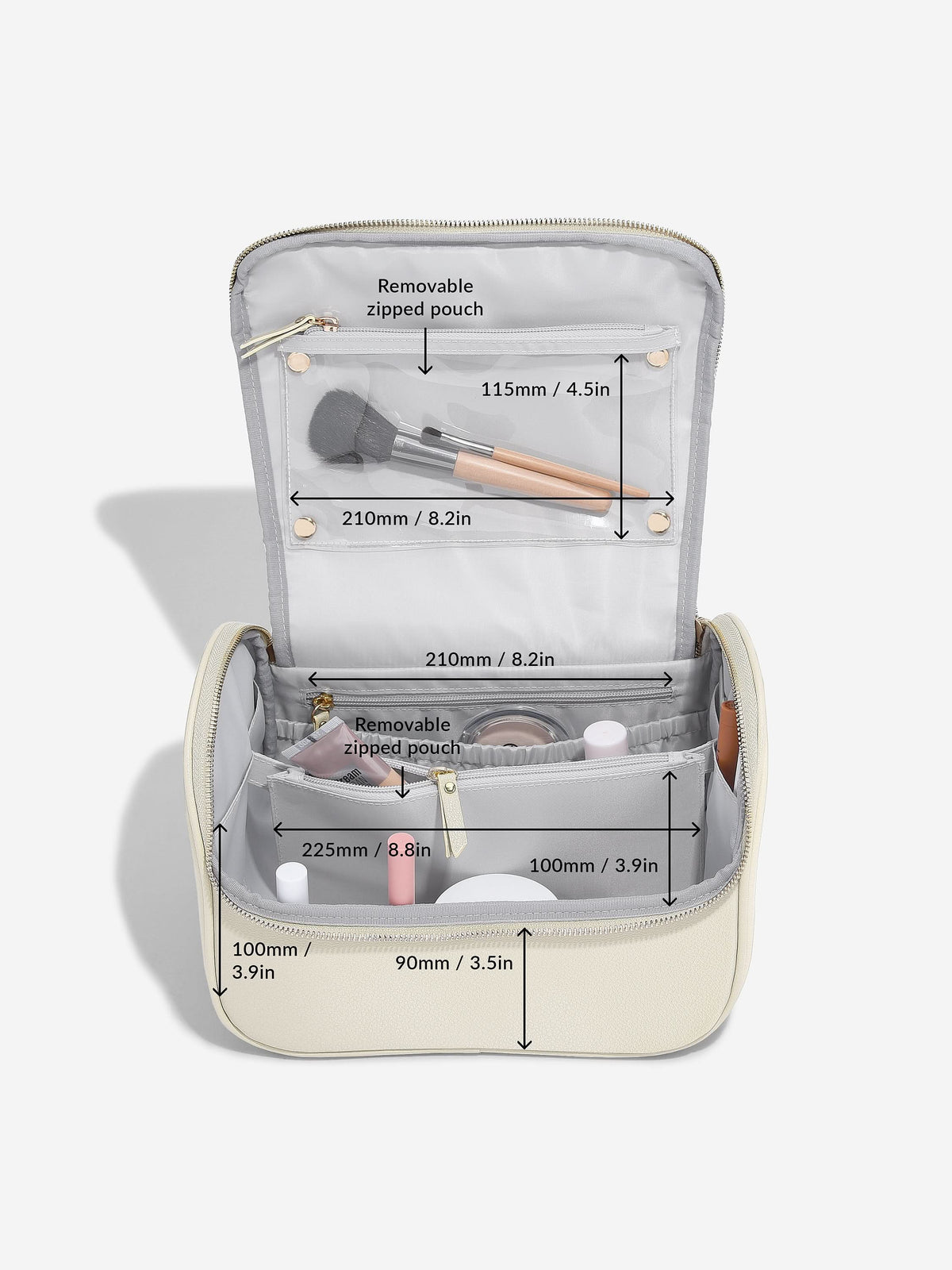 Stackers Grote Cosmeticacase Parelmoer - Mystackers