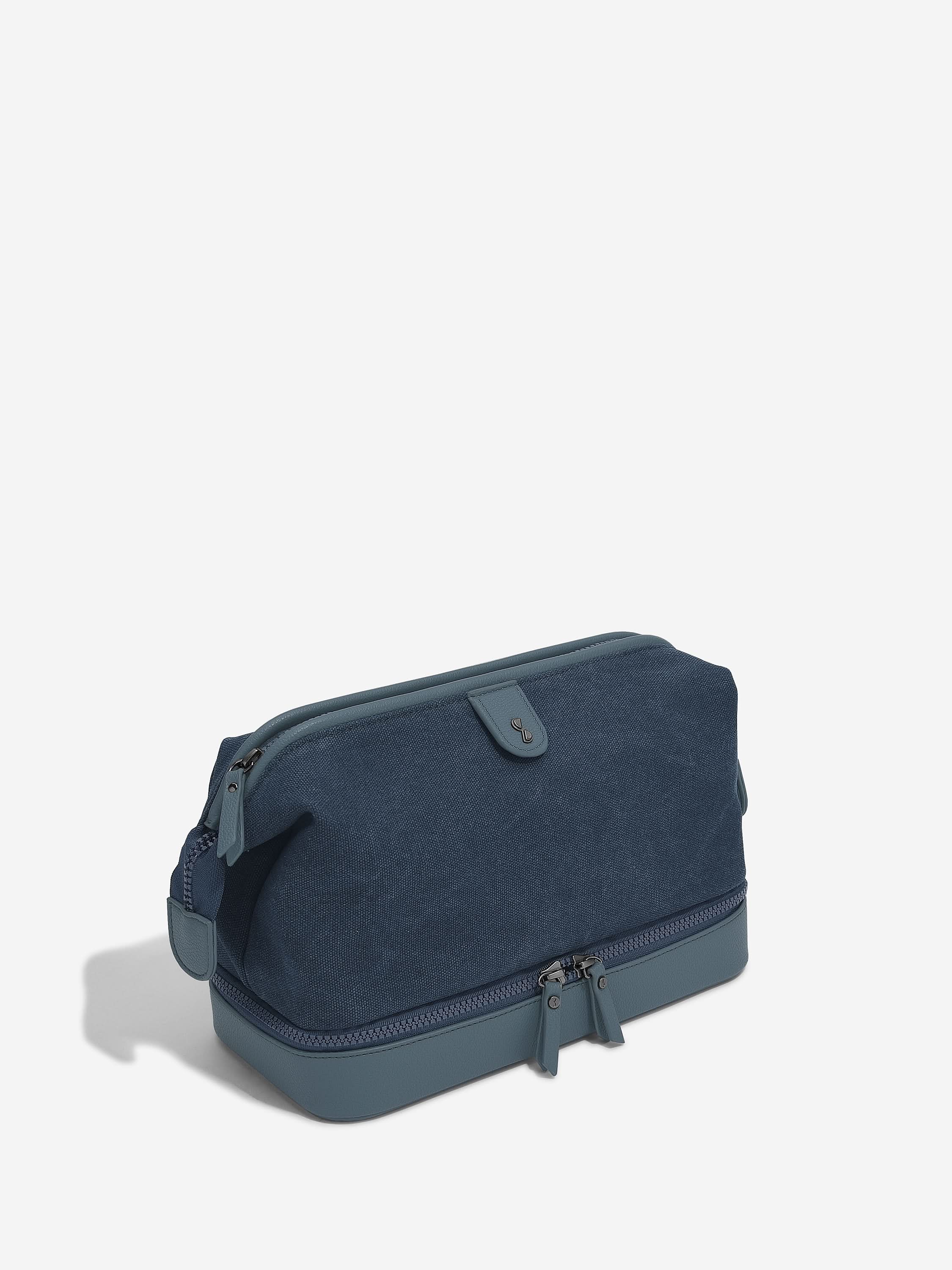 Stackers Toilettas Blauw Canvas - Mystackers