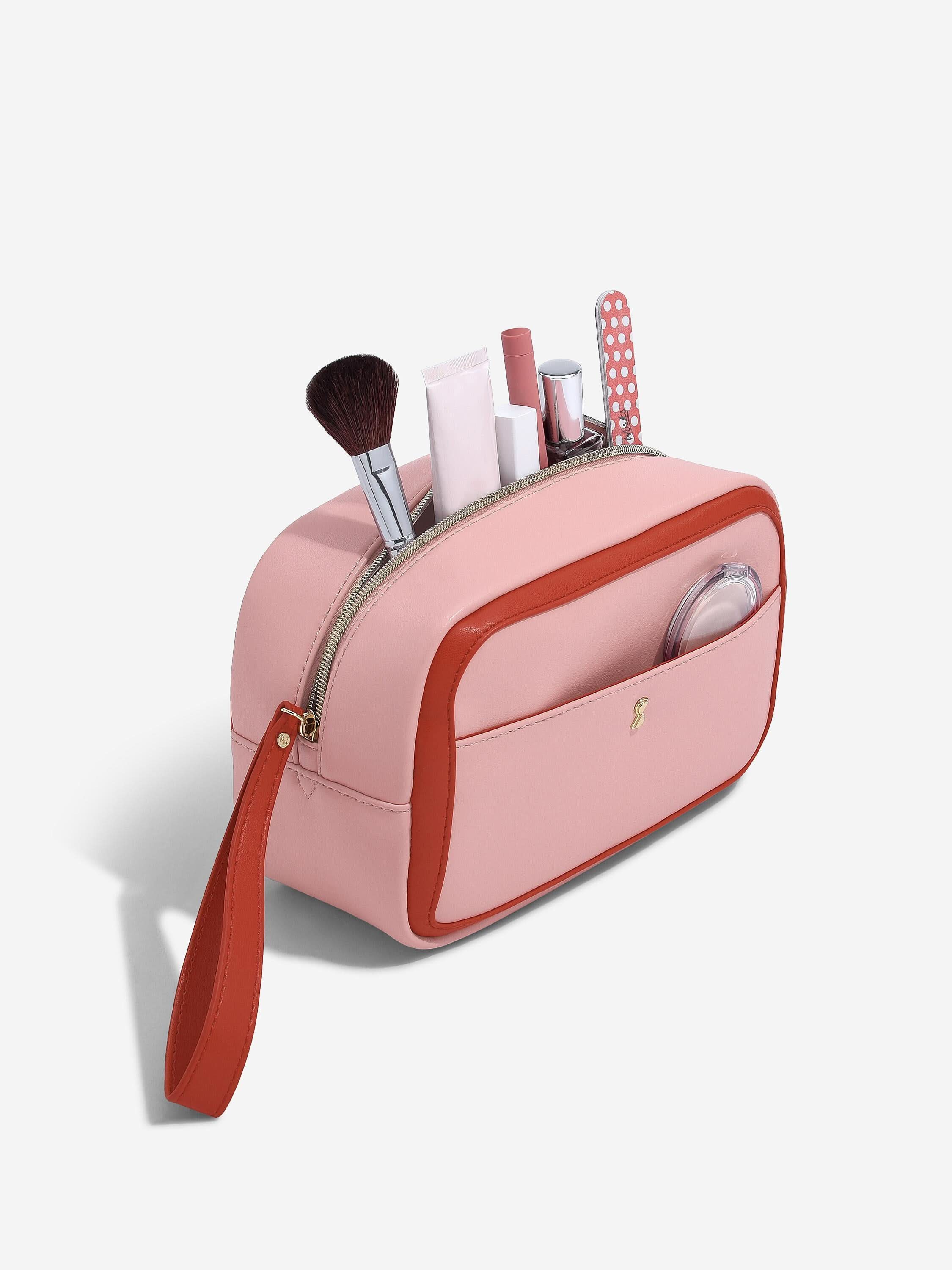 Stackers Toilettas met hartvormige sleutelhanger Roze - Mystackers