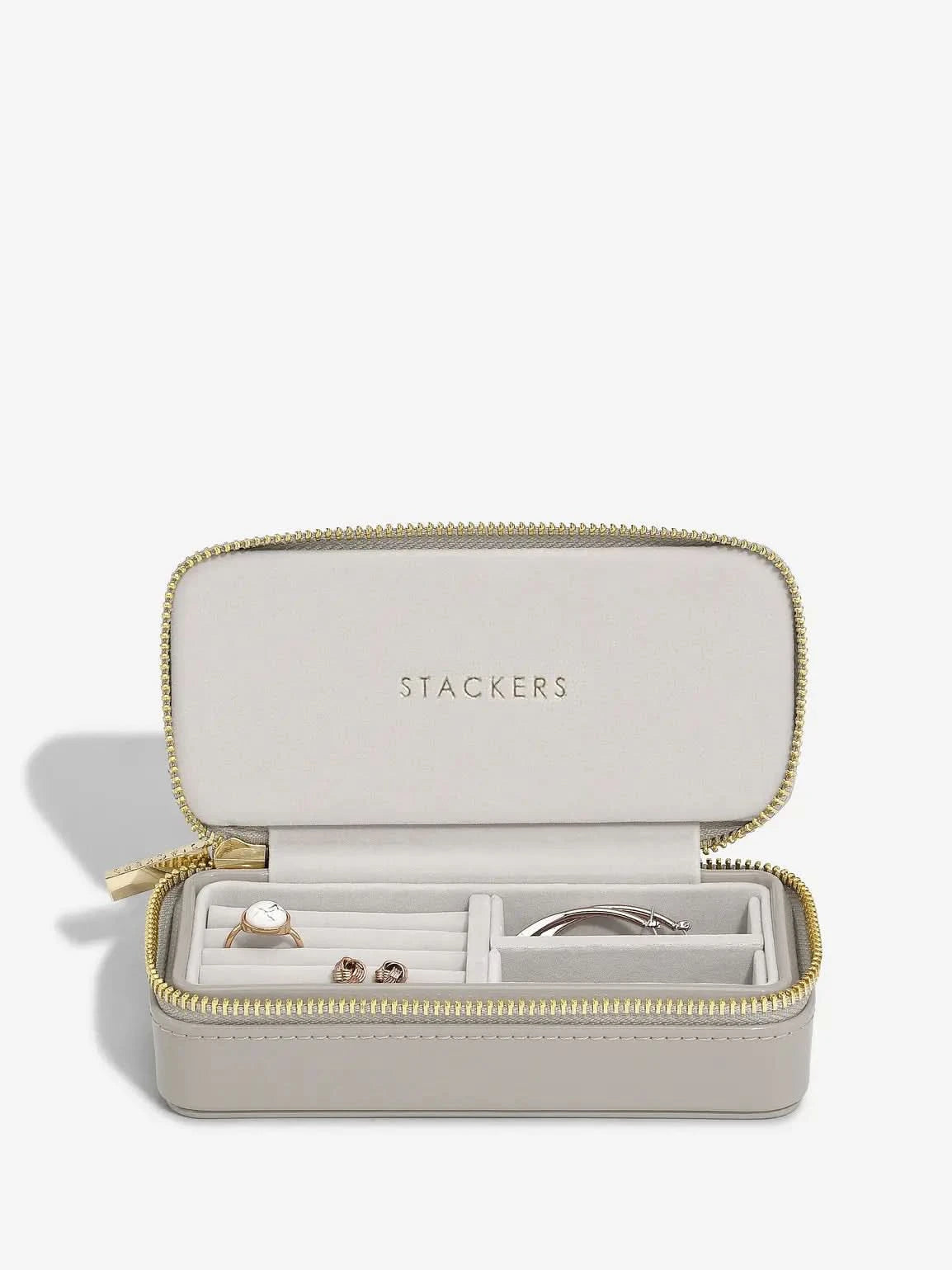 Stackers Medium Travel box Leemgrijs Gelakt - Mystackers