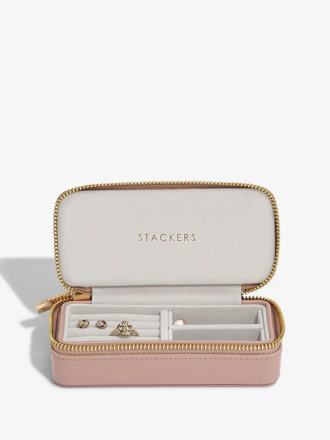 Stackers Medium Travel box Koperroze Gelakt - Mystackers