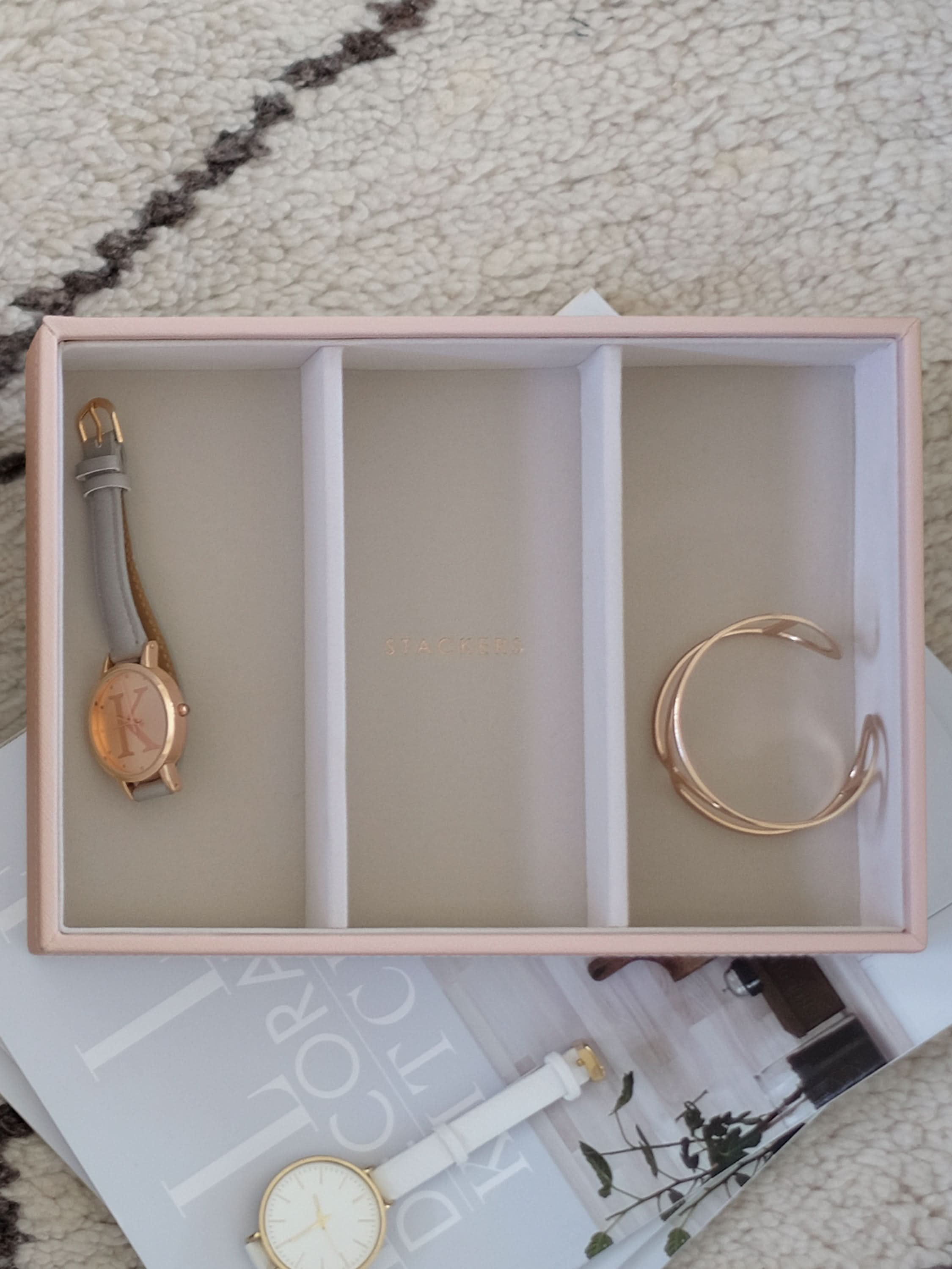 Stackers Klassieke Juwelendoos Set van 2 Roze - Mystackers
