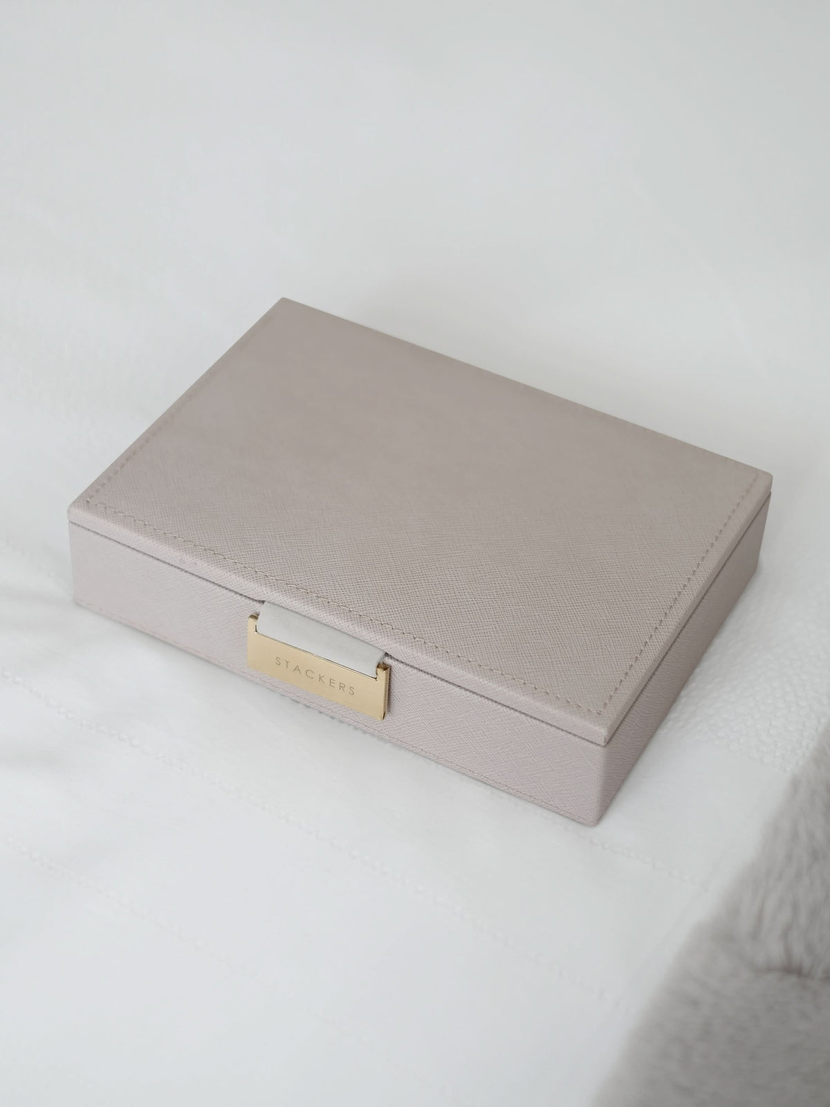 Stackers Deksel voor Mini Juwelendoos Taupe - Mystackers
