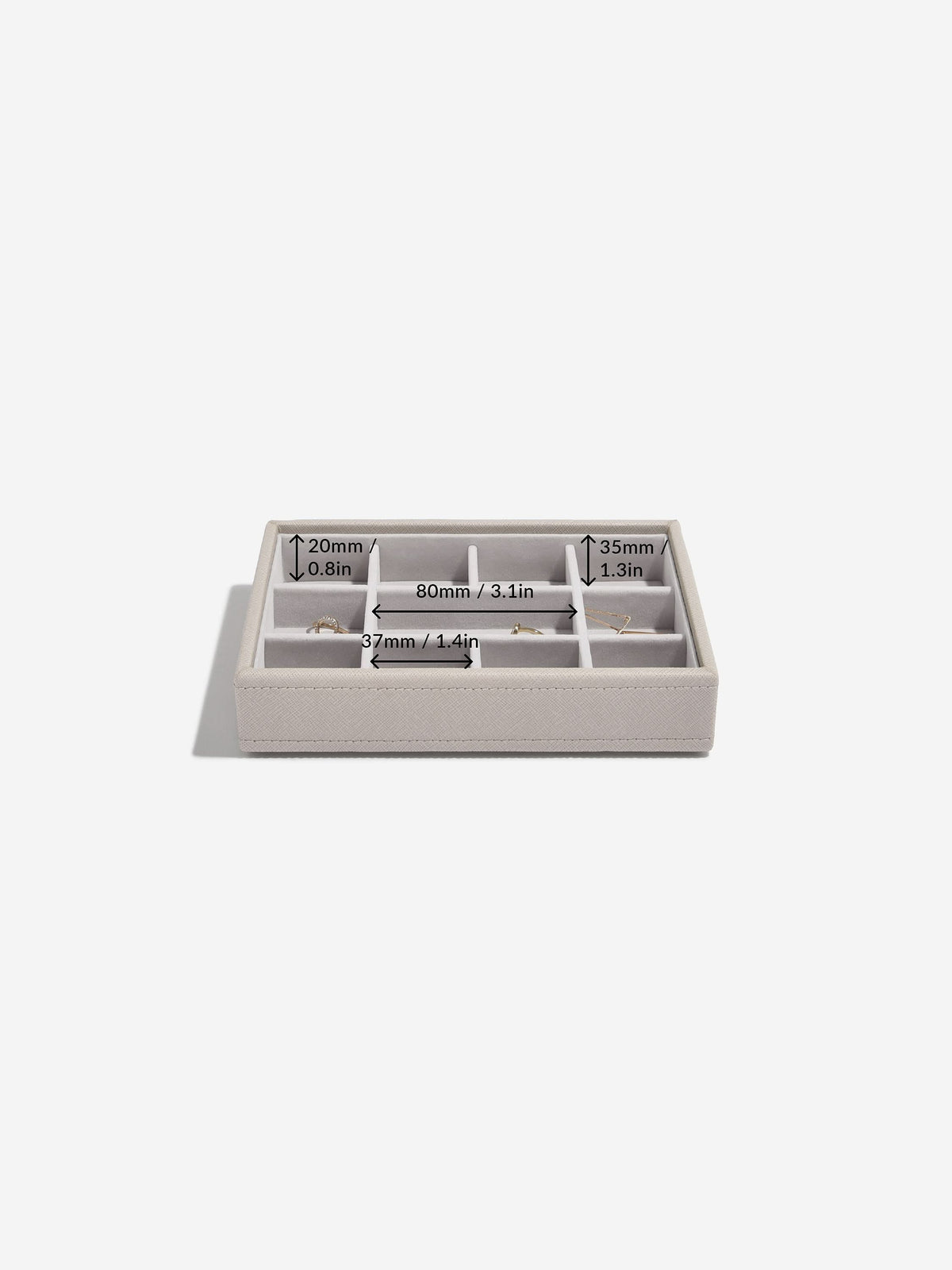 Stackers Mini Sieradenlaag Taupe - Mystackers