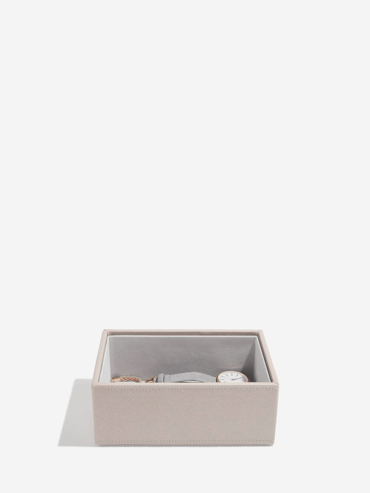 Stackers Mini Horloge & Accessoirelaag Taupe - Mystackers