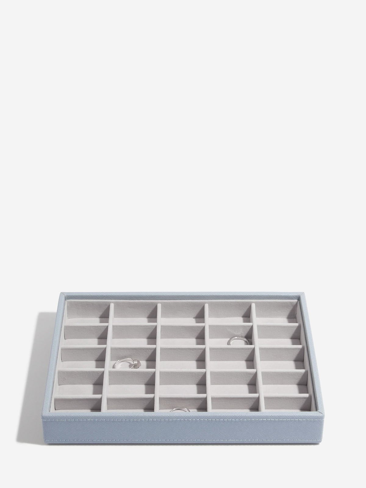Stackers Klassieke Juwelendoos Set van 3 Blauw - Mystackers