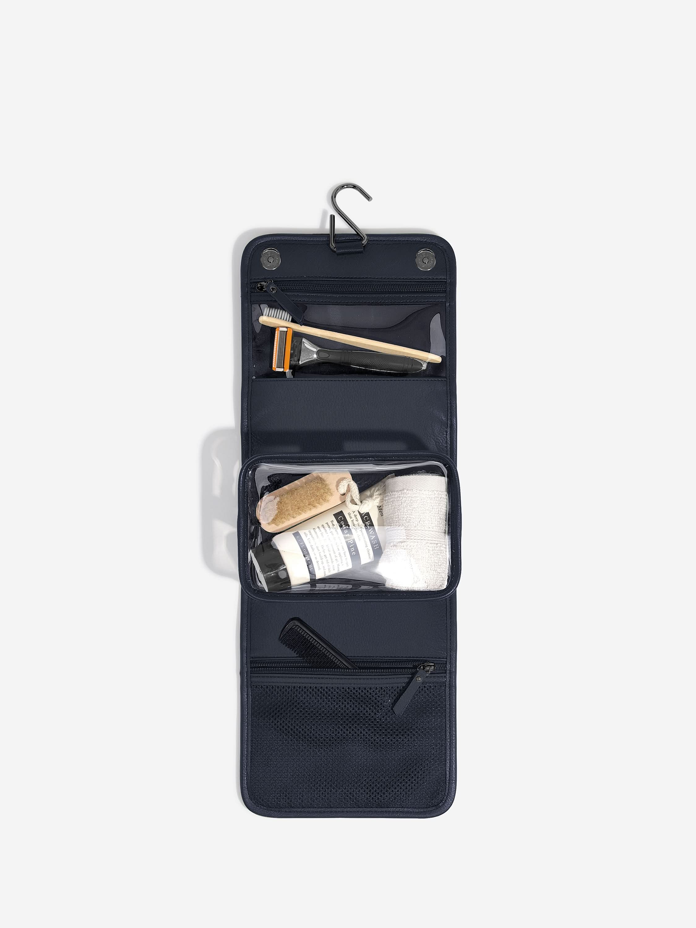 Stackers kleine hangende Toilettas Marineblauw - Mystackers